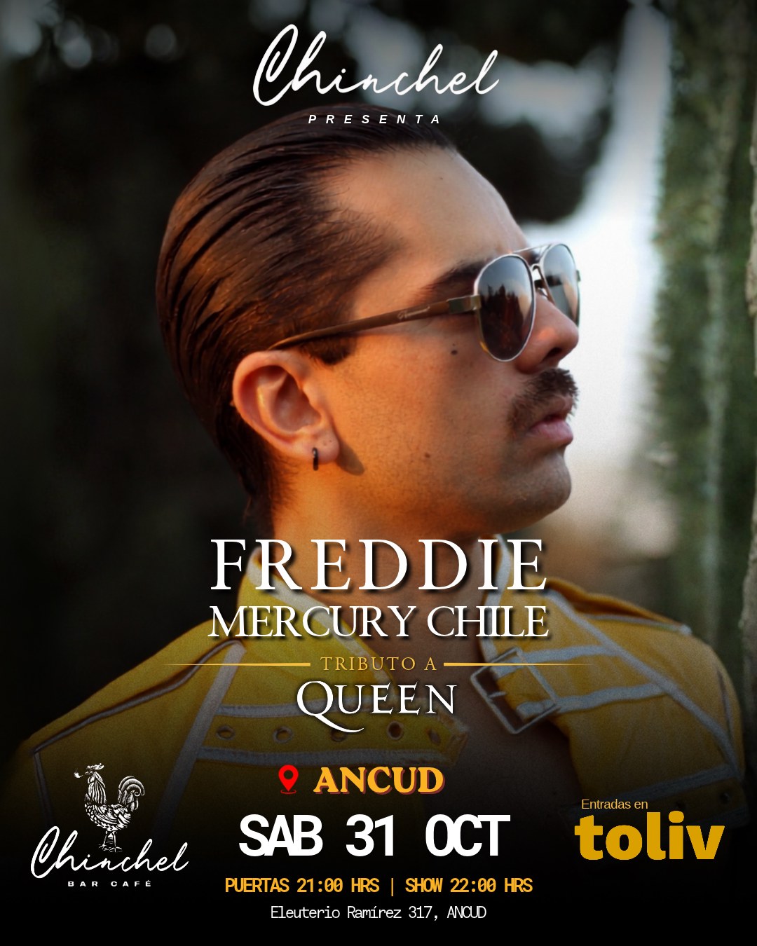 FREDDIE MERCURY CHILE EN ANCUD