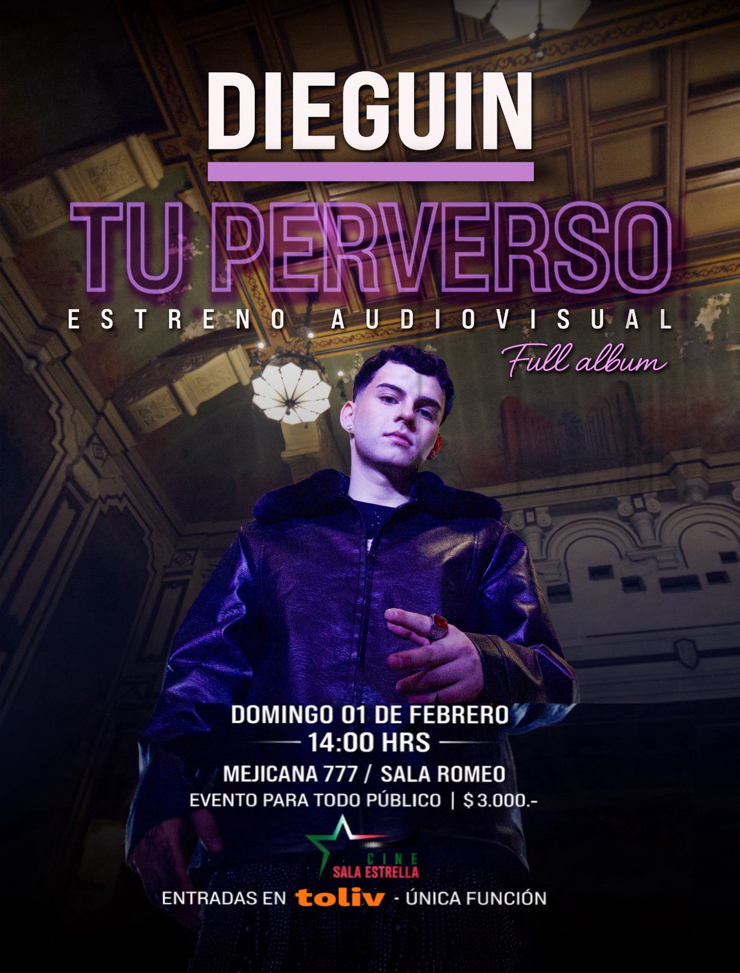 ESTRENO ALBÚM "TÚ PERVERSO"