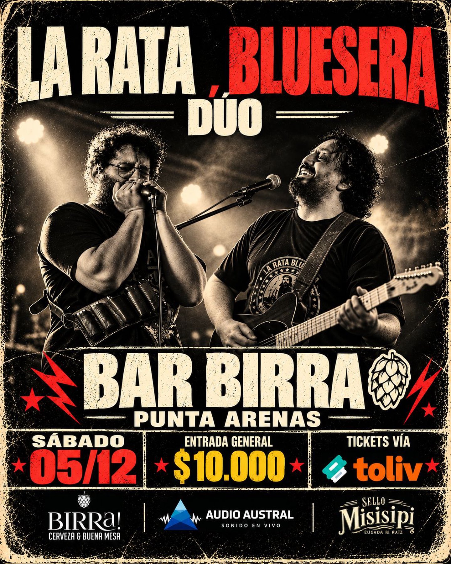 La Rata Bluesera Dúo Bar Birra