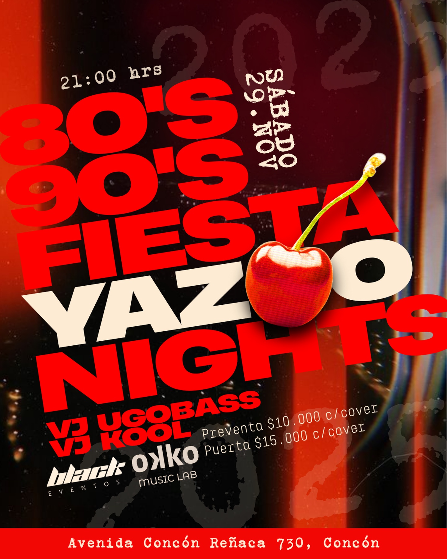 YAZOO NIGHTS | THE CLASSIC PARTY VOL.II  |  80's & 90's HITS