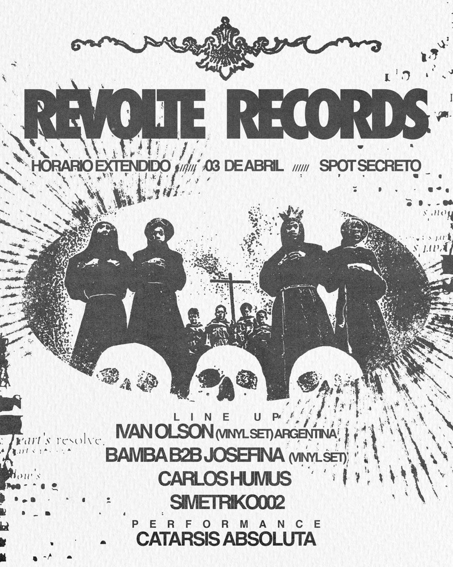 REVOLTE RECORDS presenta IVAN OLSON (Horario Extendido)