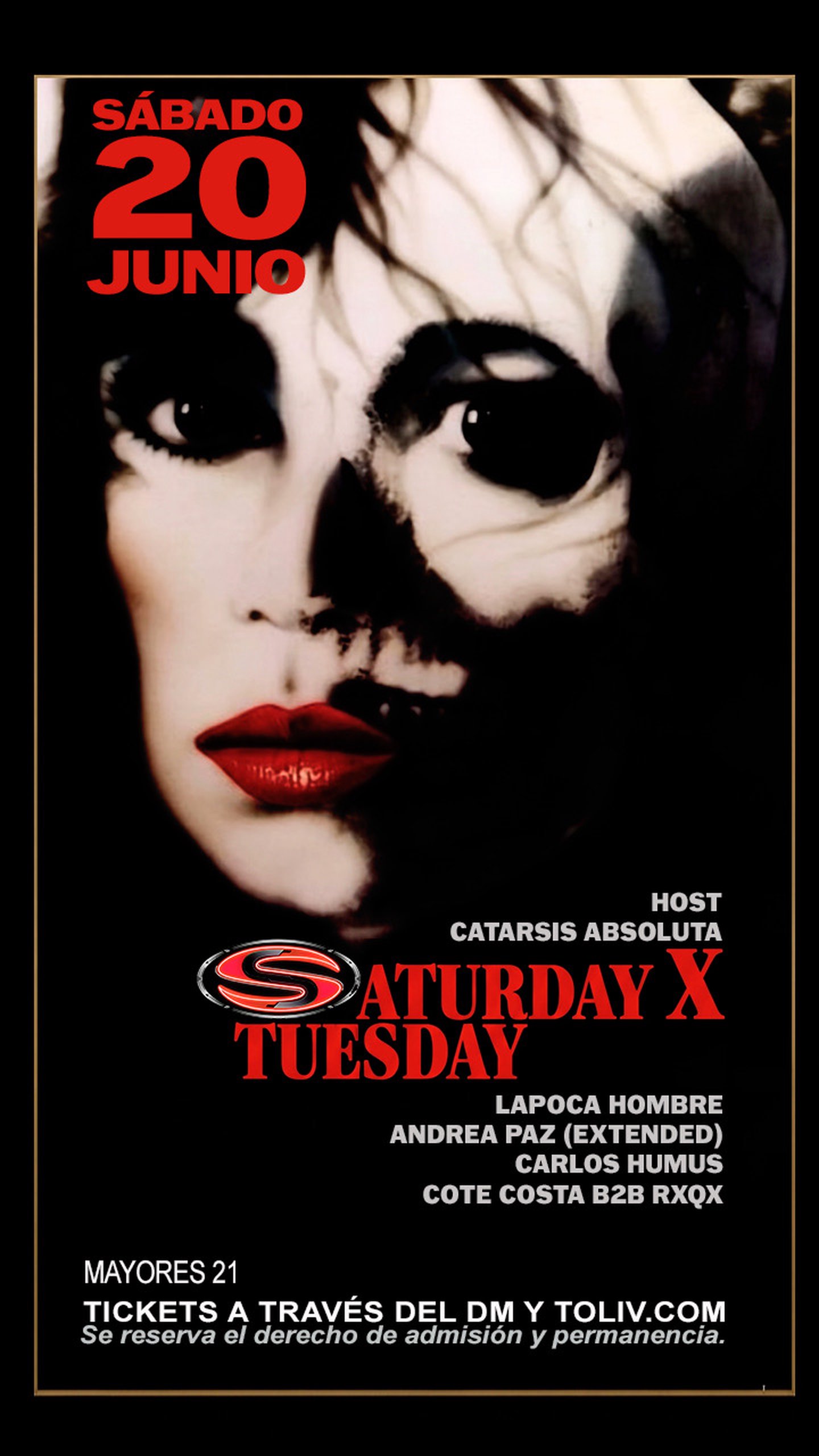 TUESDAY X SATURDAY