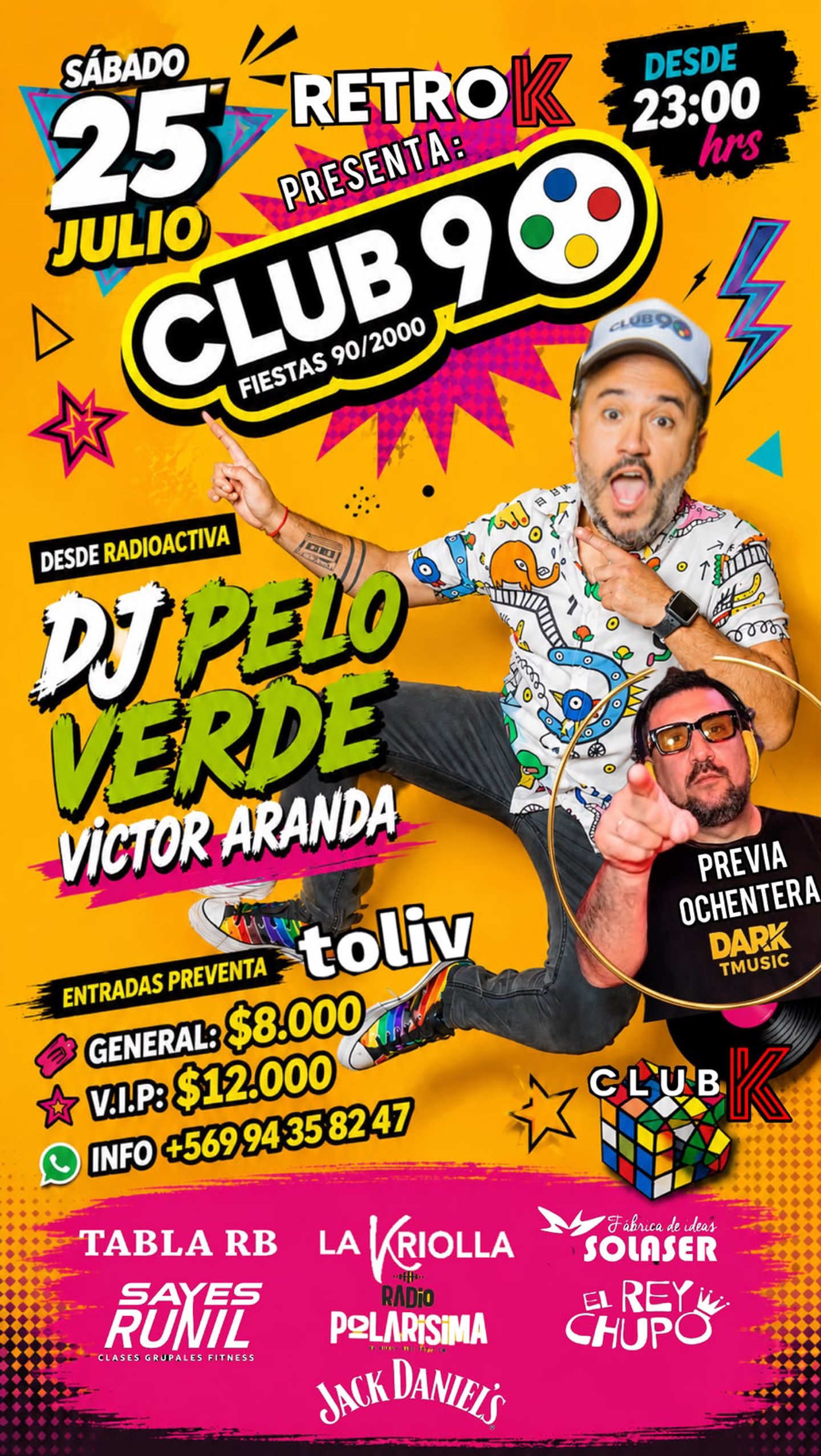 FIESTA RETRO K - CLUB 90-2000 ~ DJ PELO VERDE