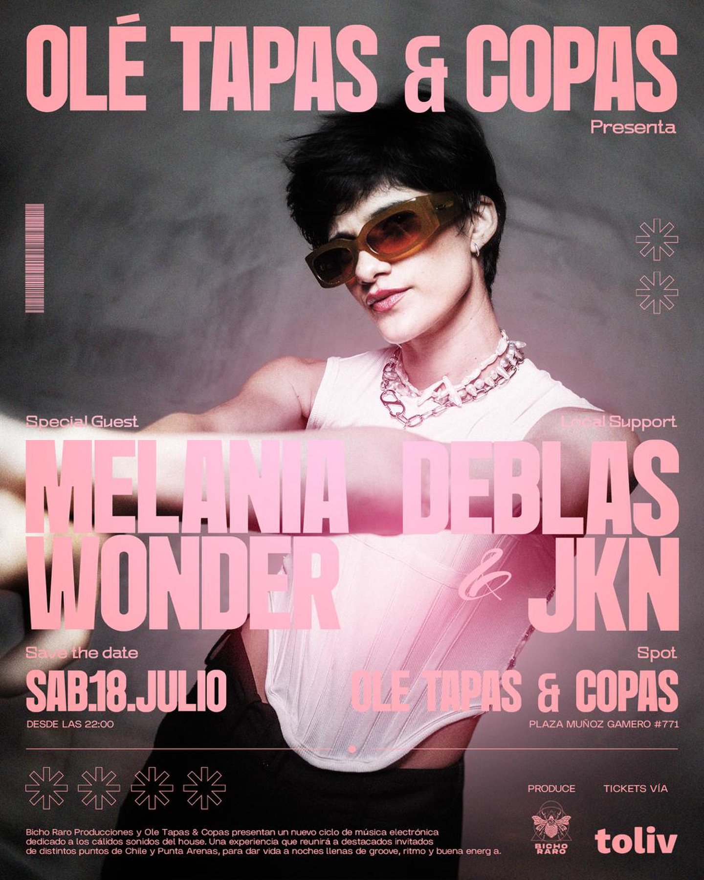 Olé Presenta - Melania Wonder en Punta Arenas