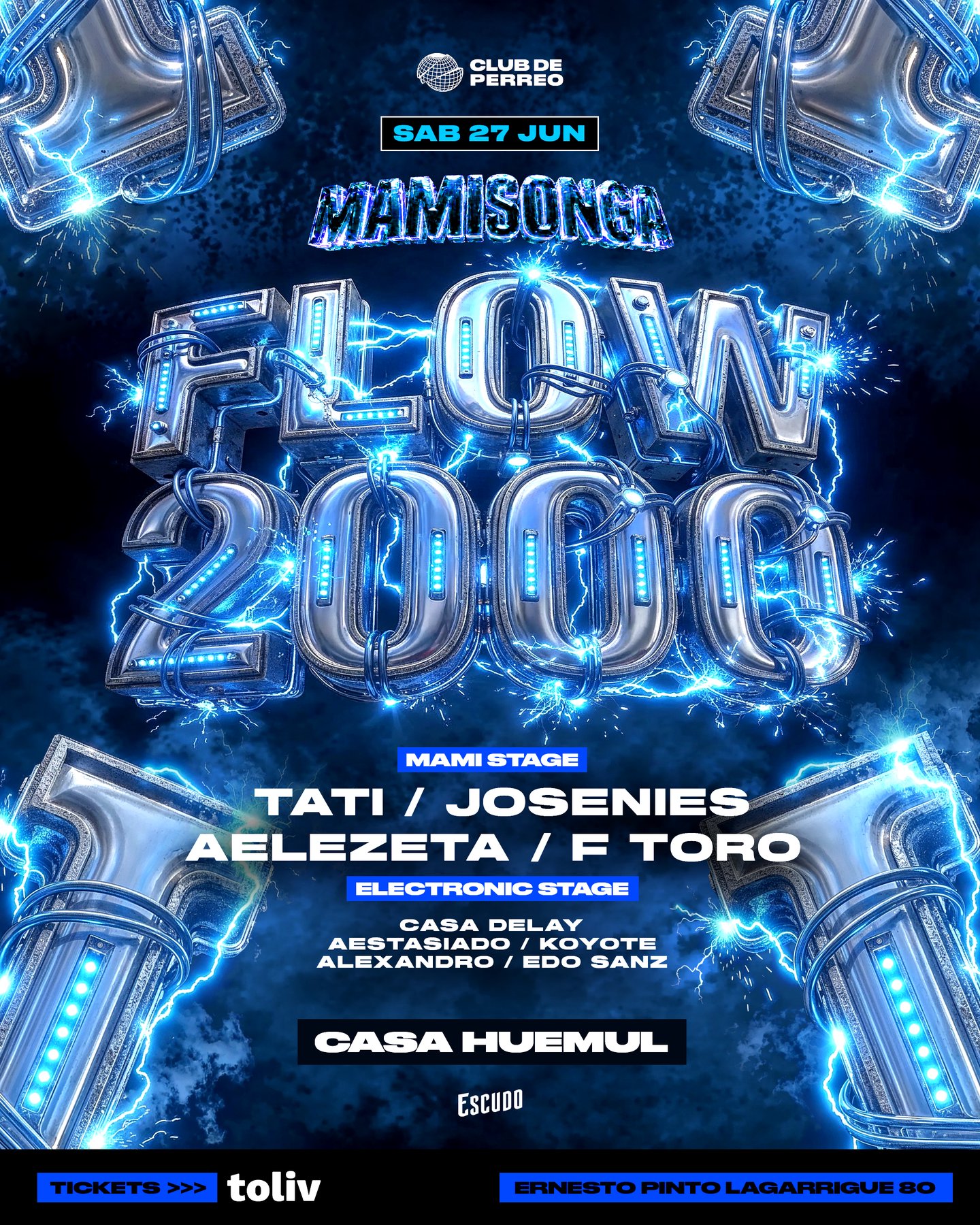 MAMISONGA / SÁBADO 27 JUNIO / CASA HUEMUL