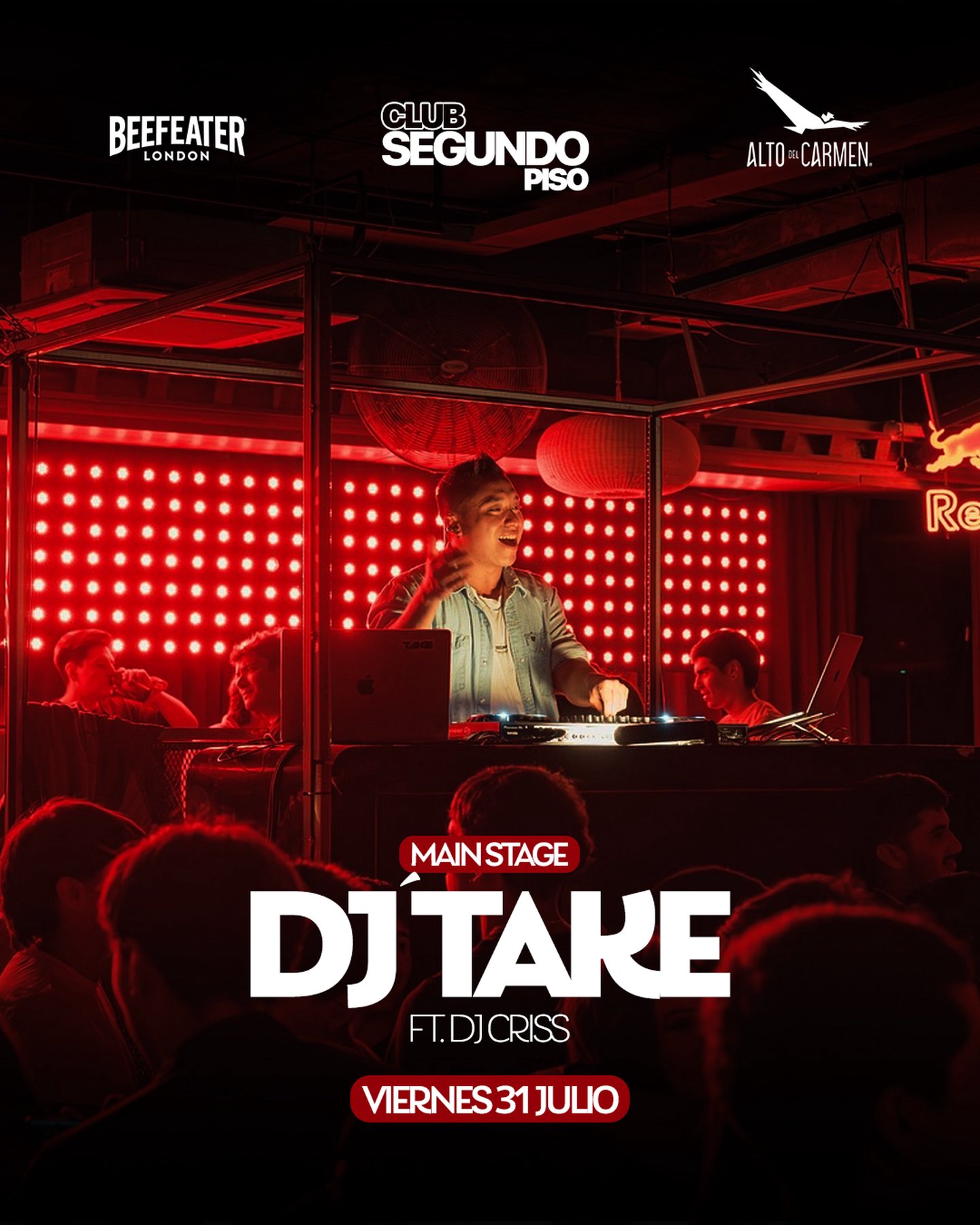 VIERNES 31 LOW COST / DJ TAKE & DJ CRISS