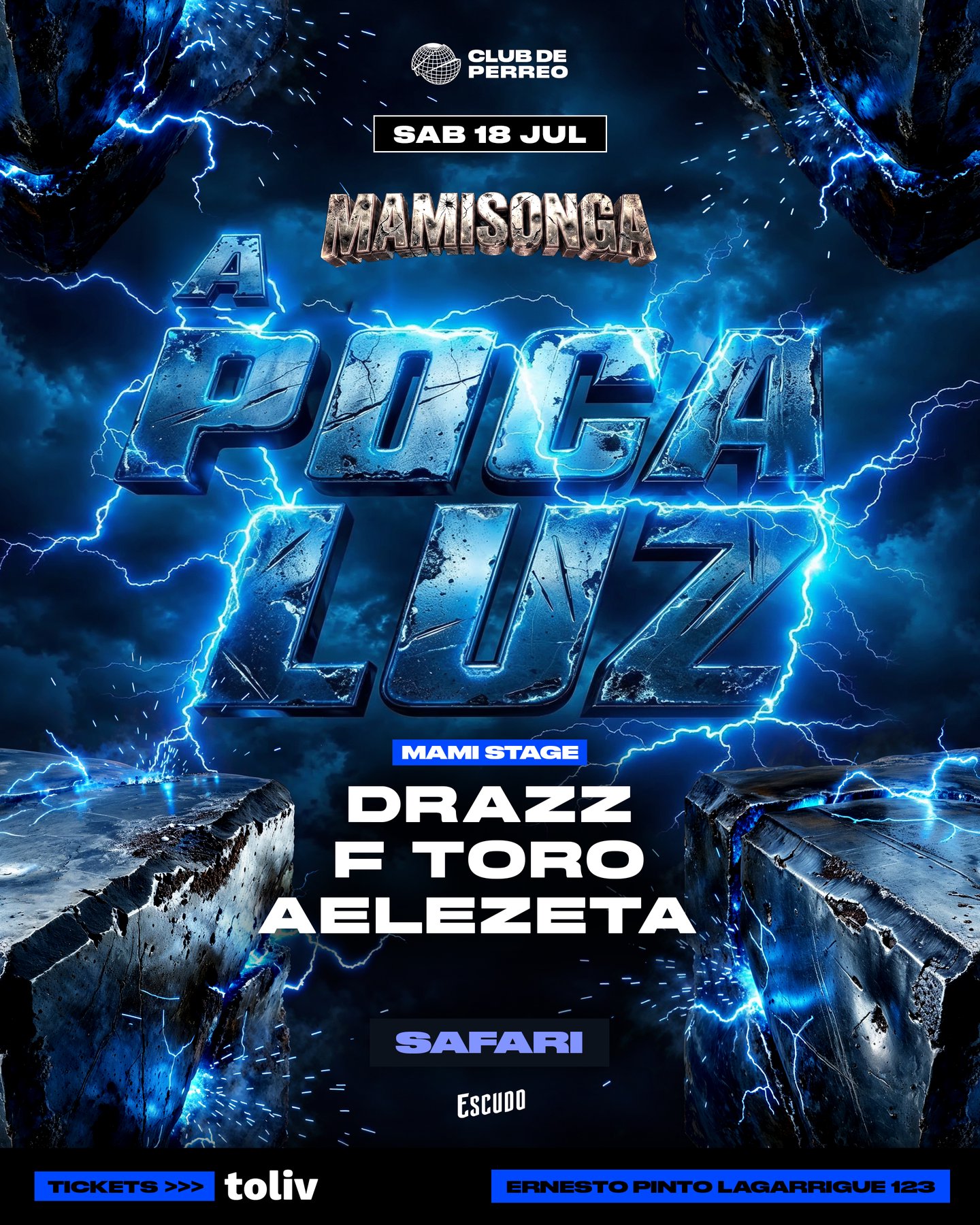 MAMISONGA / SÁBADO 18 JULIO / SAFARI