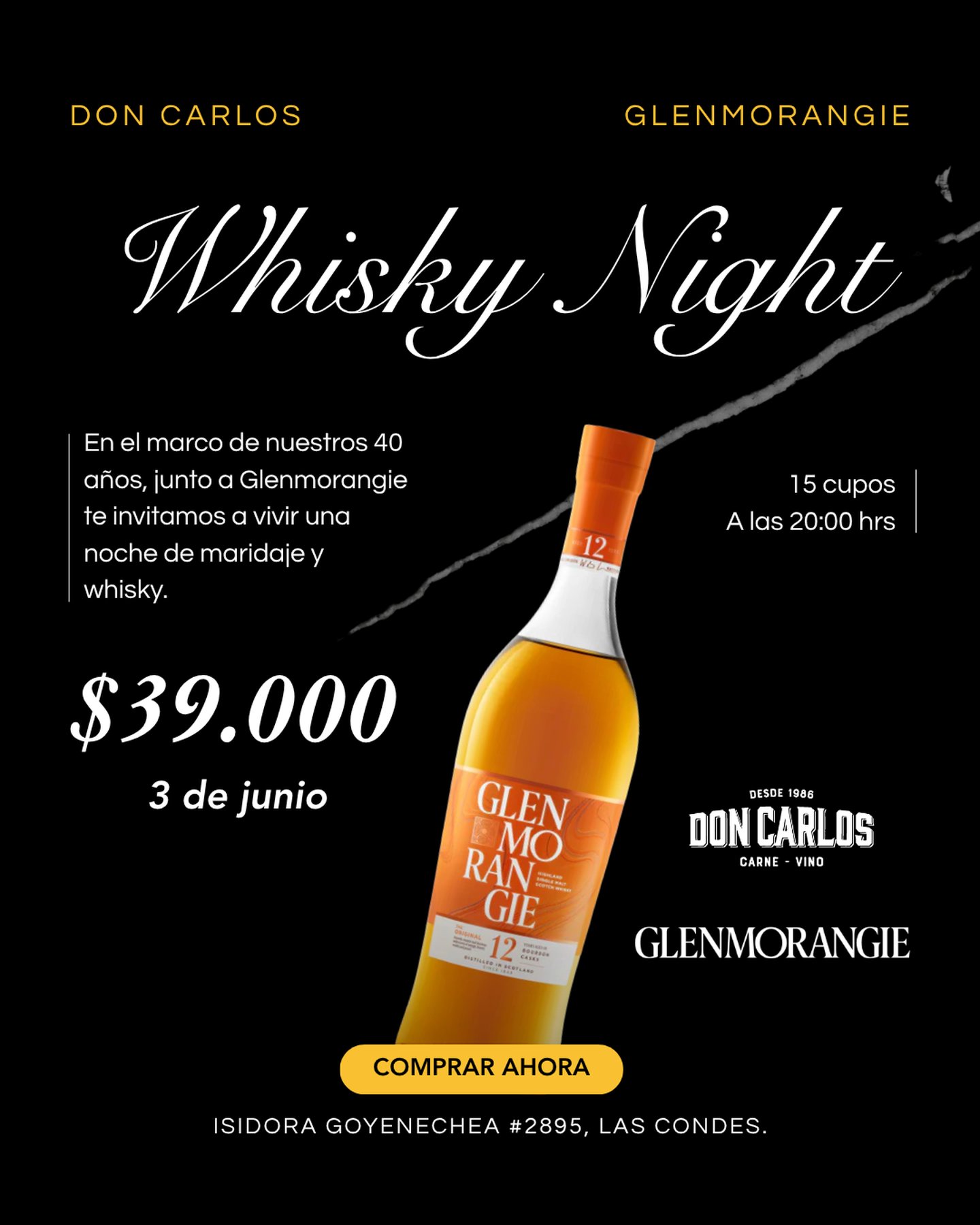 Cata de Whisky - Glenmorangie