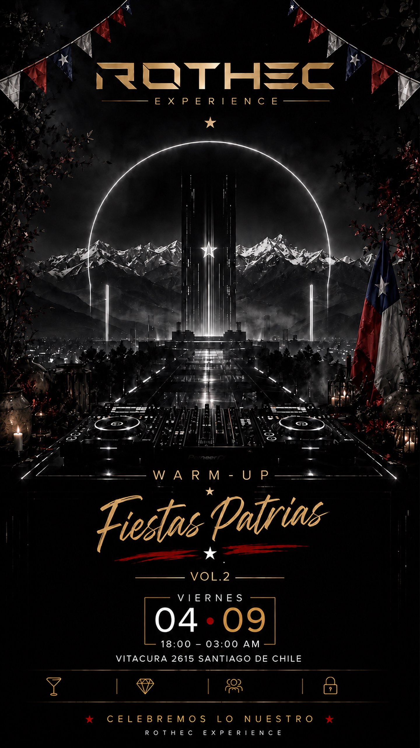 WARM-UP FIESTAS PATRIAS VOL. 2 🇨🇱