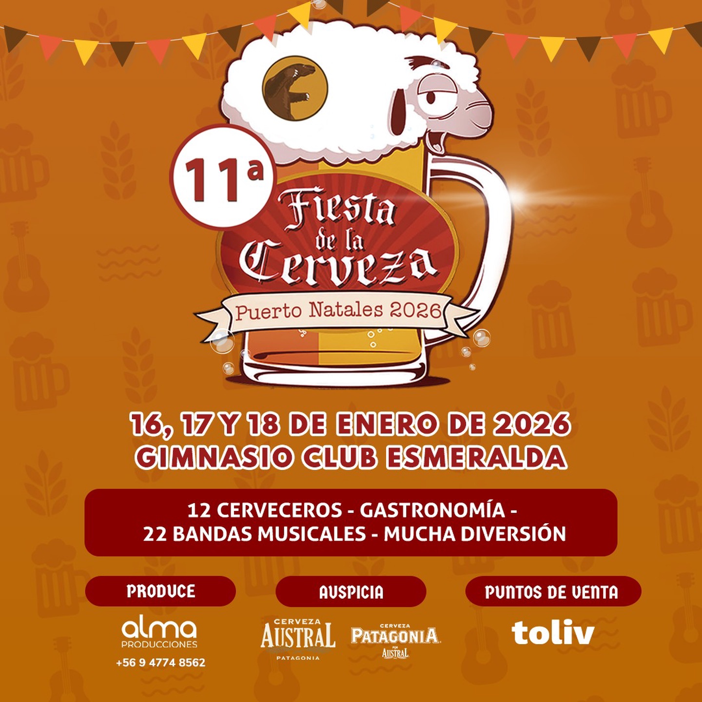 11ª Fiesta de la Cerveza Puerto Natales 