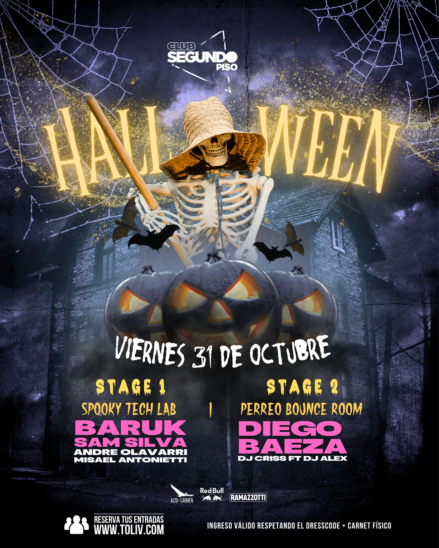 VIERNES DE HALLOWEEN / CLUB SEGUNDO PISO