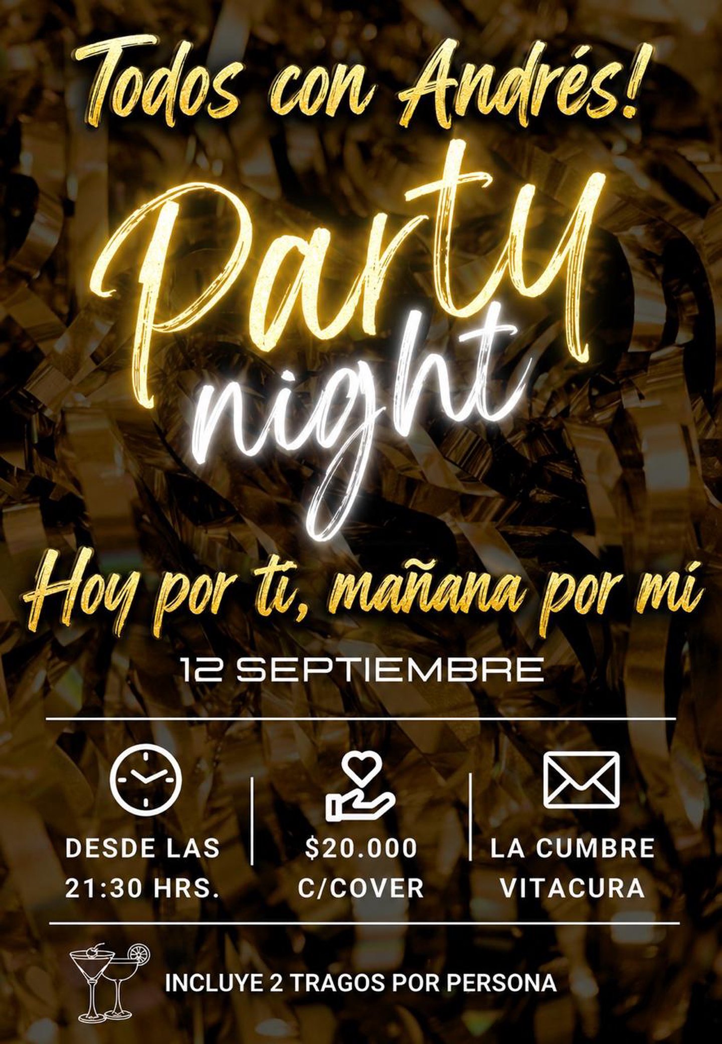Hoy por tí, mañana por mí!