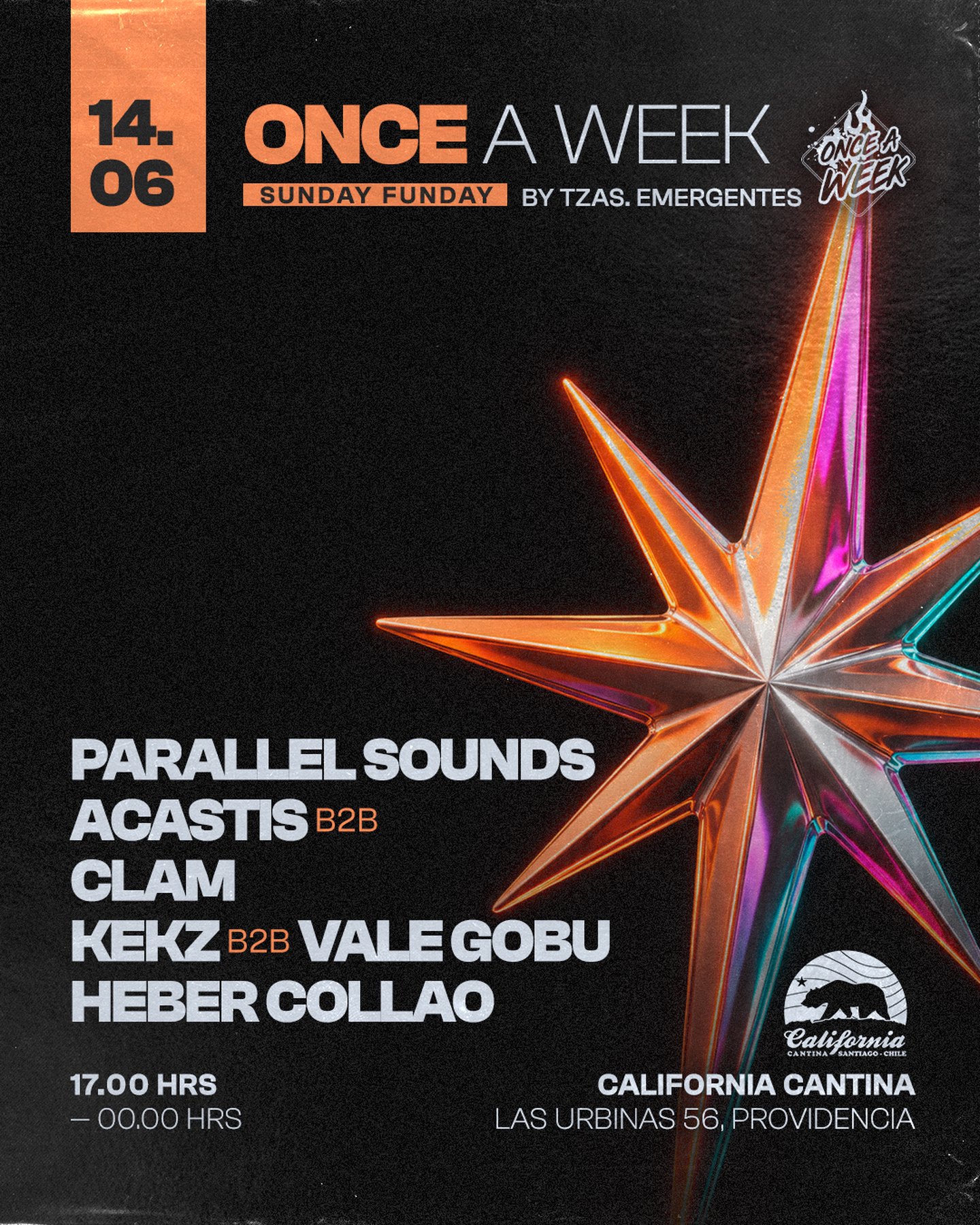 Once a Week Vol 8 By Tzas. Emergentes