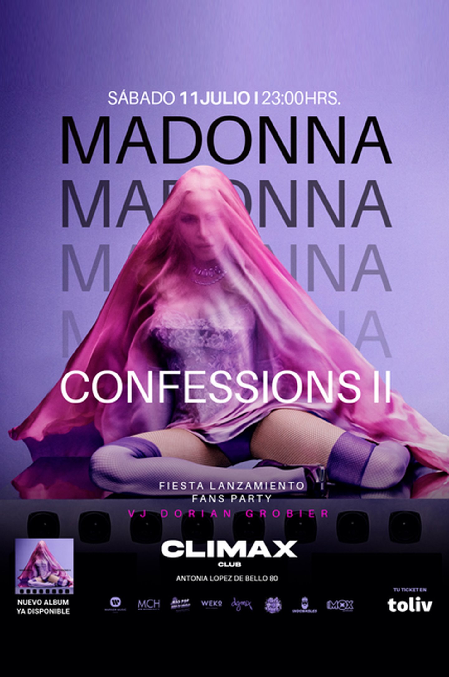 COME TO THE CLUB OF LOVE // MADONNA