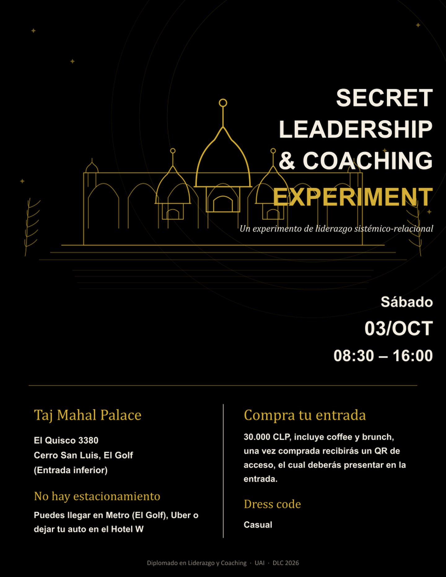 Secret Leadership & Coaching experiment