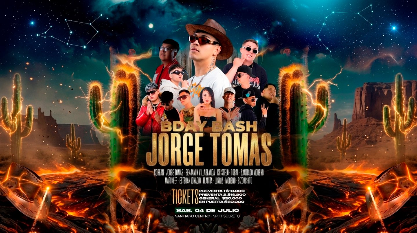 BDAY BASH JORGE TOMÁS