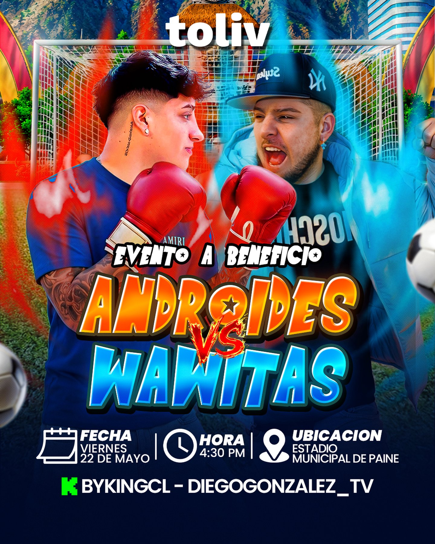 ANDROIDES VS WAWITAS ⚽🔥