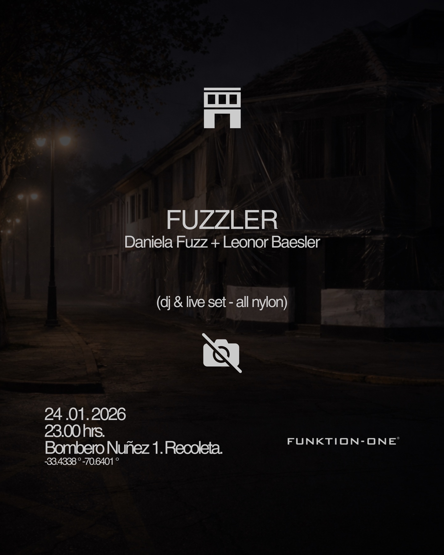 Club 1 - Sábado 24.01 / FUZZLER all nylon
