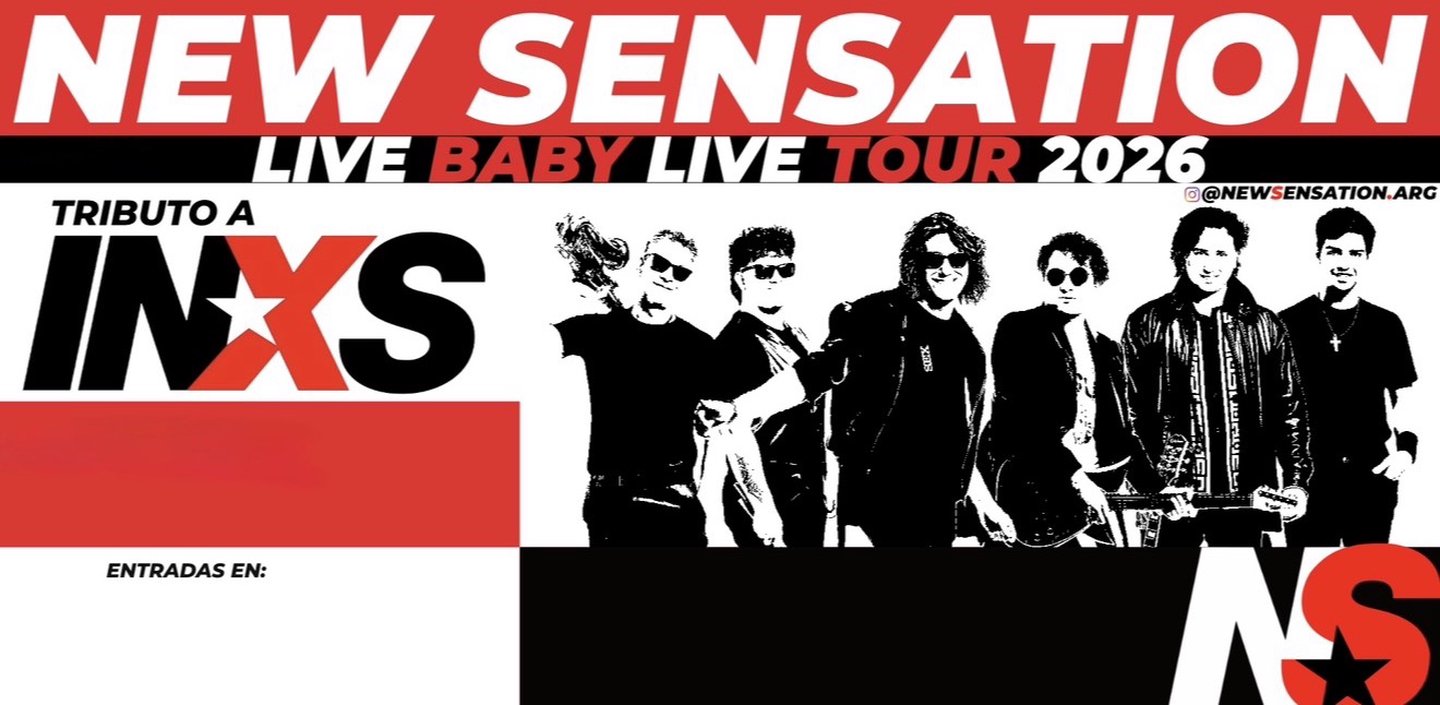 NEW SENSATIONS TRIBUTO A INXS + Fiesta 80’s & 90’s