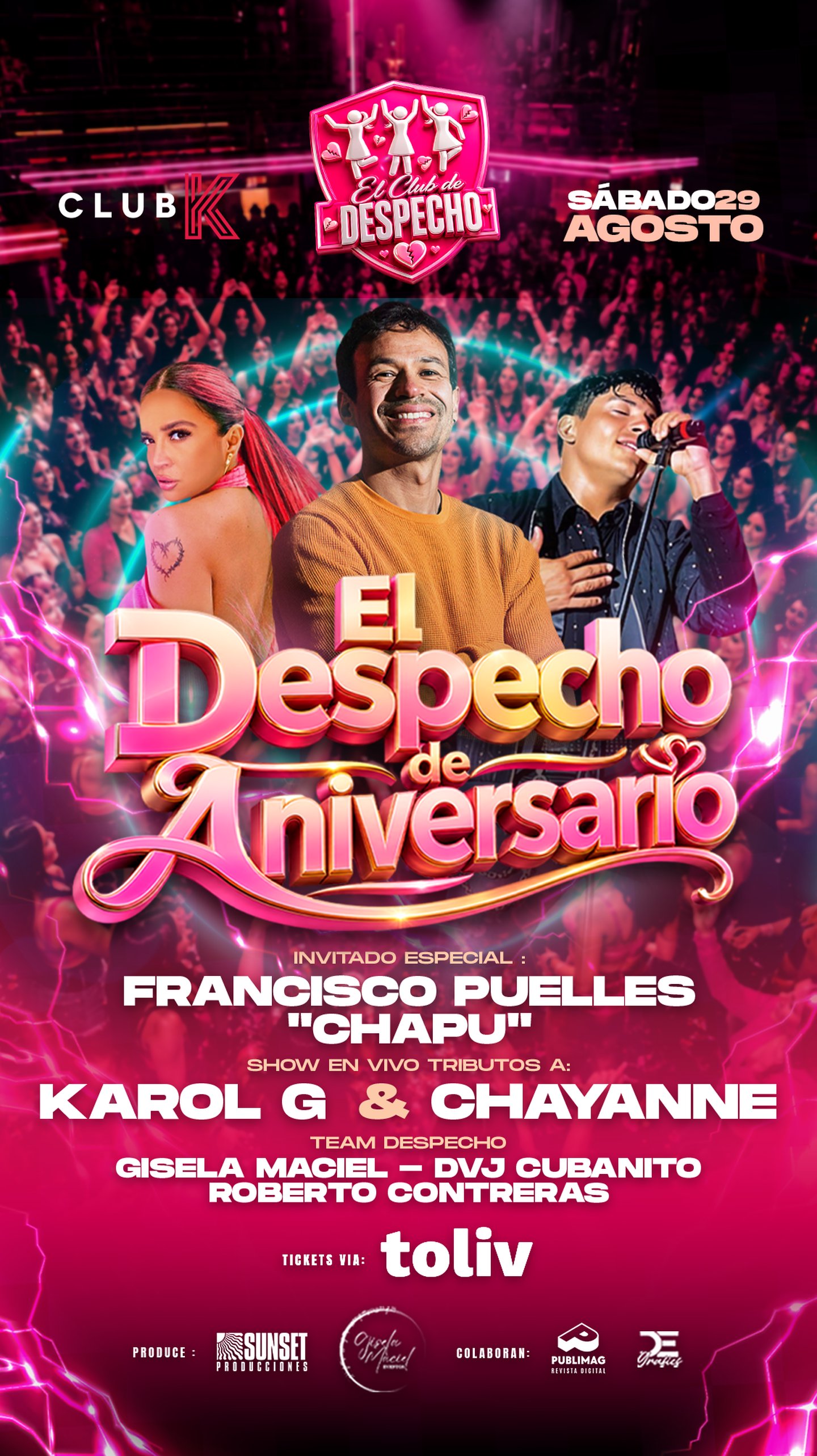Aniversario Club de Despecho