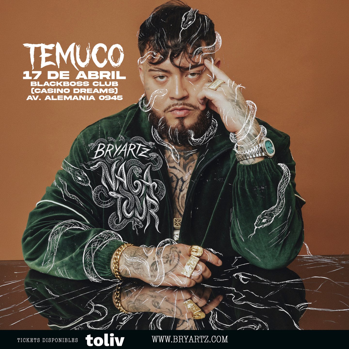 BRYARTZ - TEMUCO - NAGA TOUR