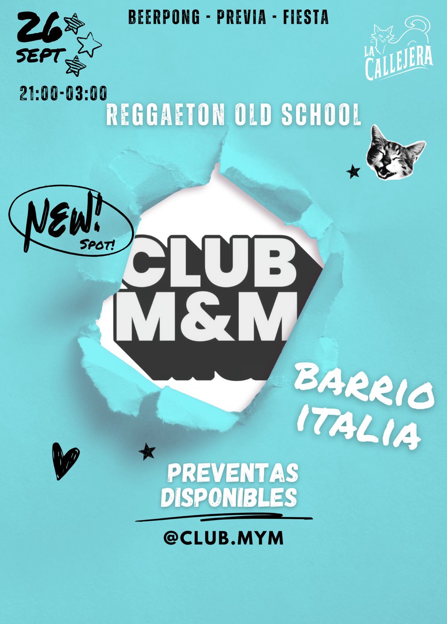 CLUB M&M EN BARRIO ITALIA 🇮🇹 ✨
