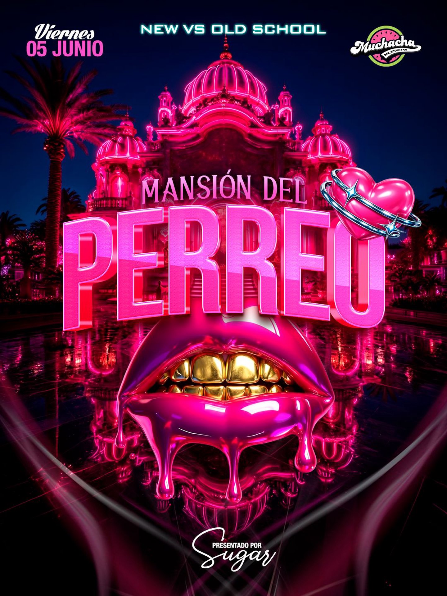 🏛️🔥 SUGAR PRESENTA: LA MANSIÓN DEL PERREO 🔥🏛️