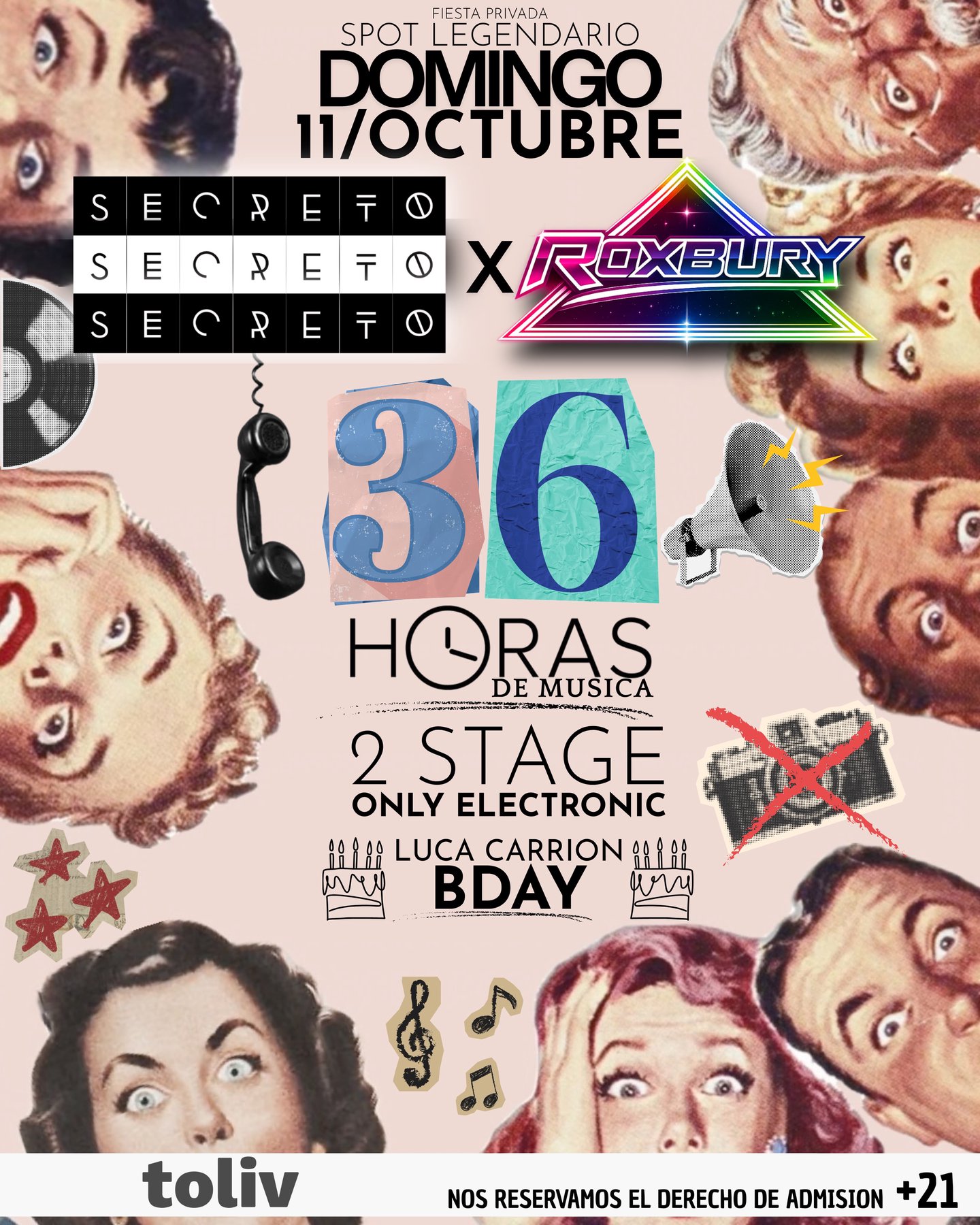 Secreto x Roxbury 11-10-2026
