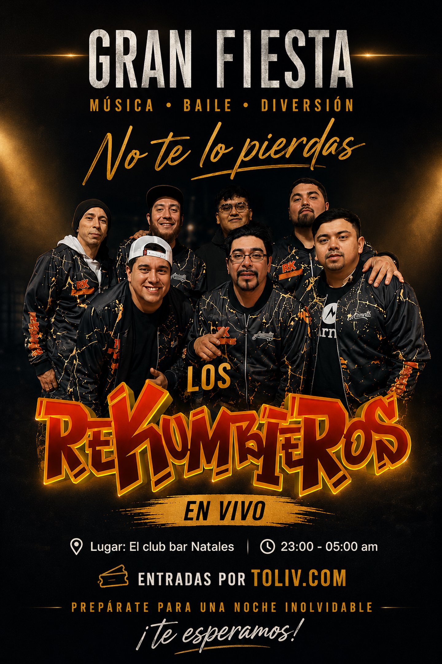 Los Rekumbieros + Fiesta Toda La Noche!! 🤩🎉🍻