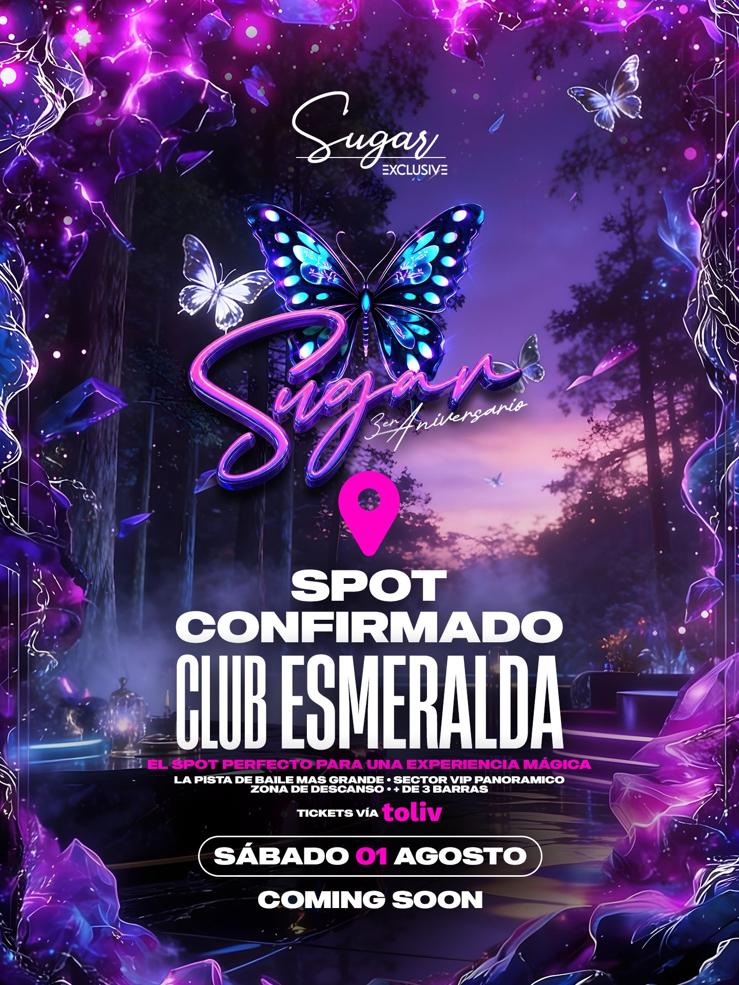 SUGAR – 3° ANIVERSARIO | EDICIÓN PUERTO NATALES