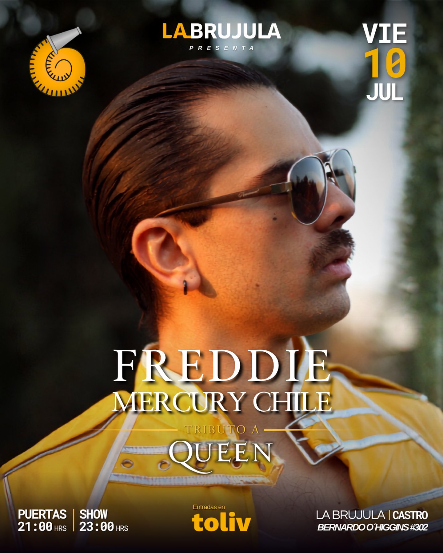 FREDDIE MERCURY CHILE EN CASTRO