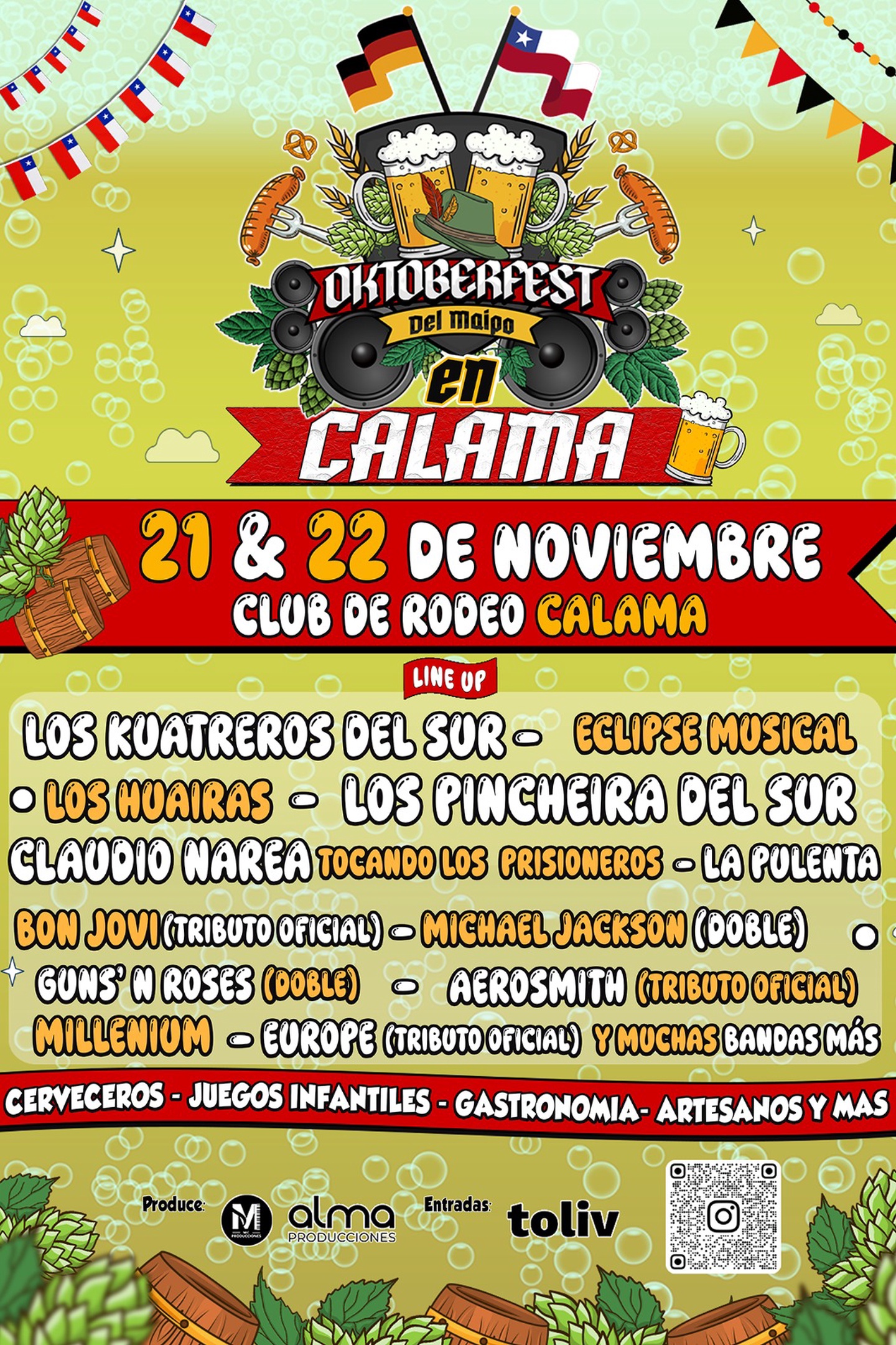 🍺Oktoberfest del Maipo en Calama 🍺/ 21 y 22 de Noviembre 