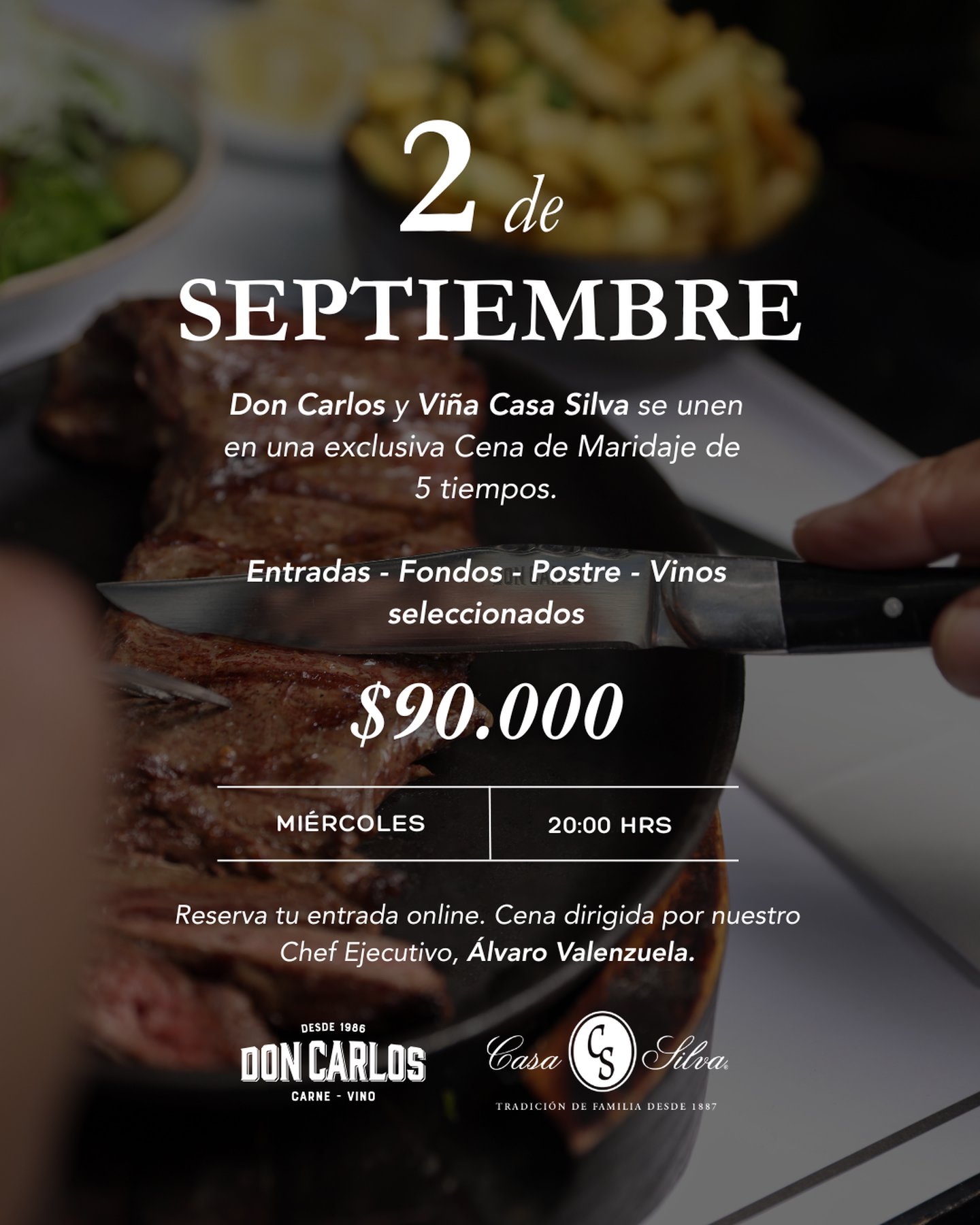 Cenas de Maridaje - Casa Silva