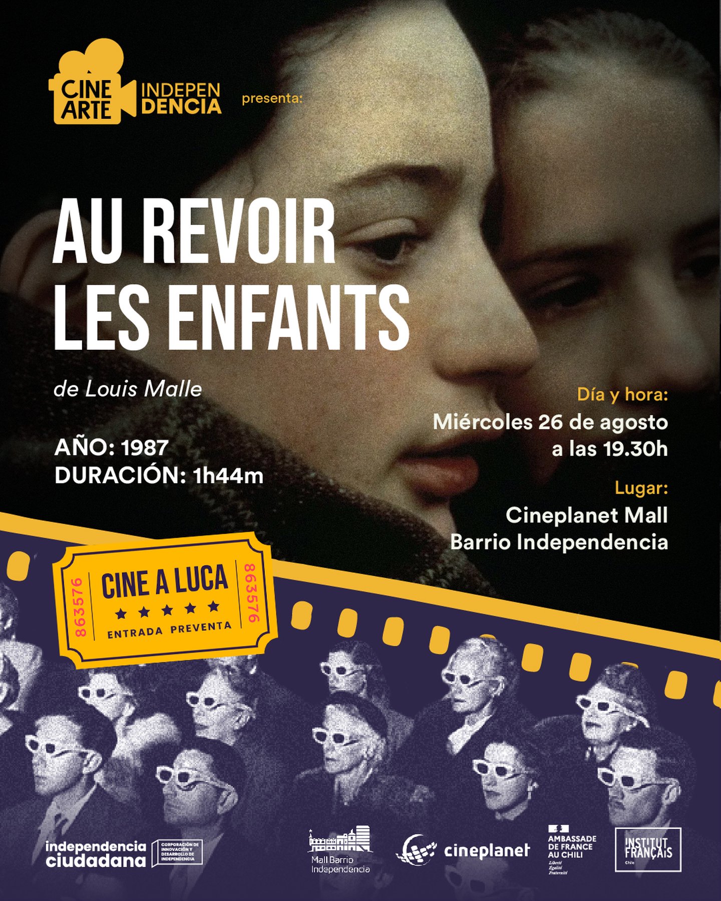 Au Revoir Les Enfants - Cine Arte Independencia
