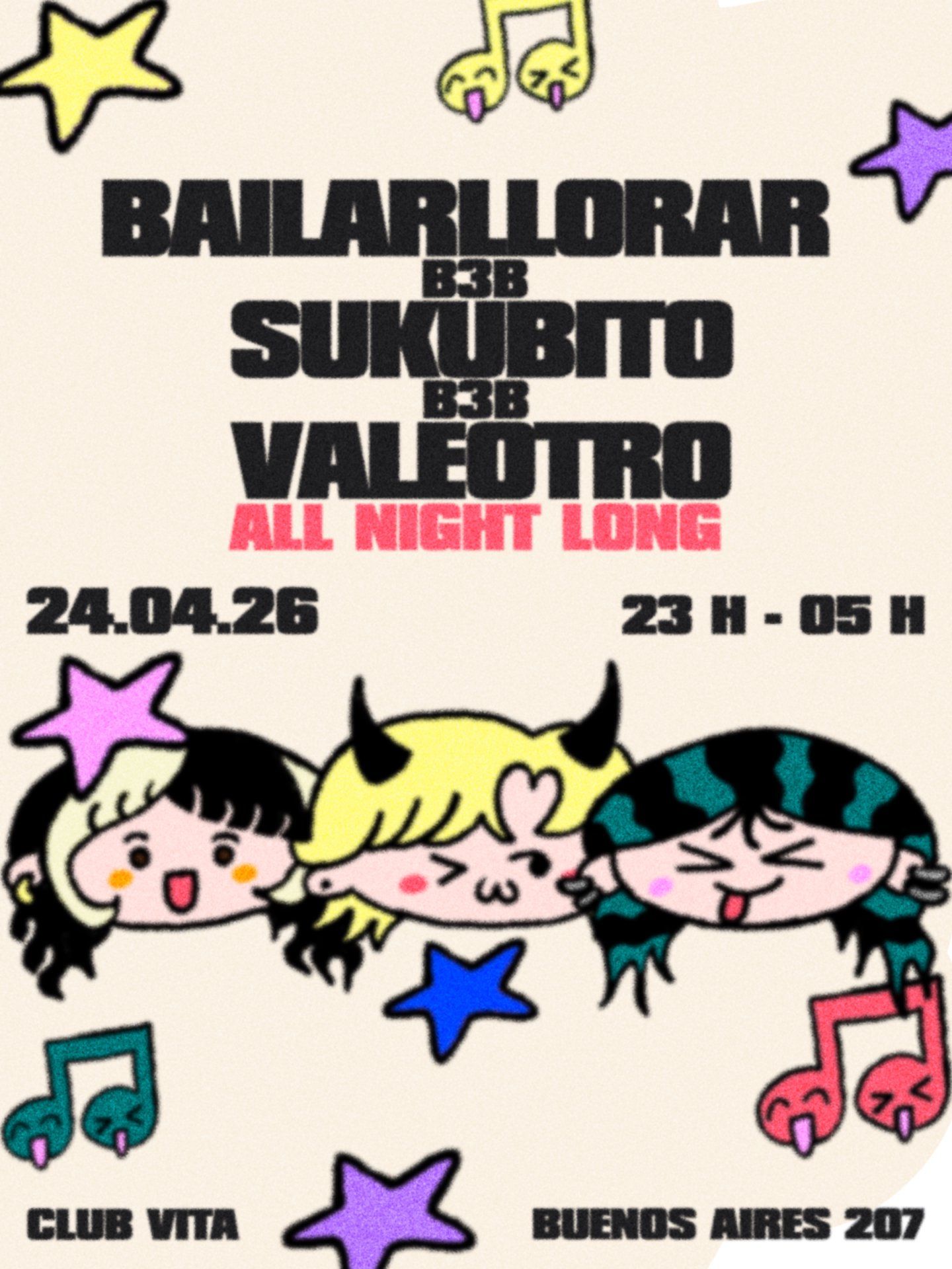 BAILARLLORAR B3B SUKUBITO B3B VALEOTRO ALL NIGHT LONG
