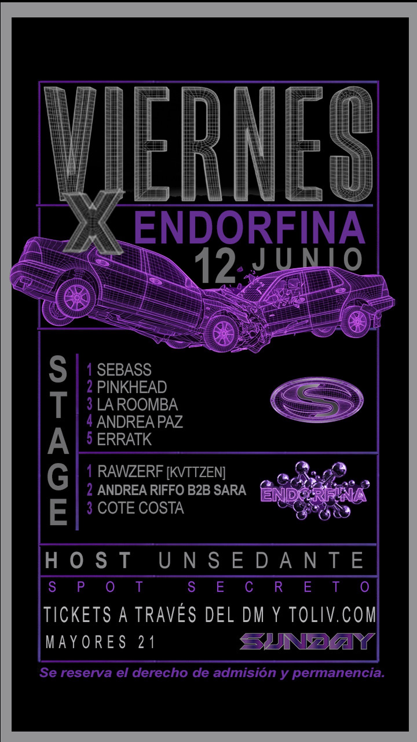 VIERNES X ENDORFINA