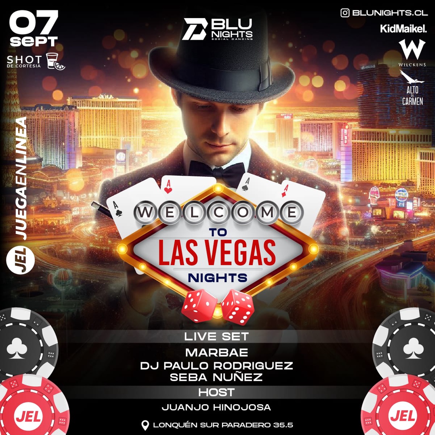 Las Vegas X Blunights X Juega en Linea