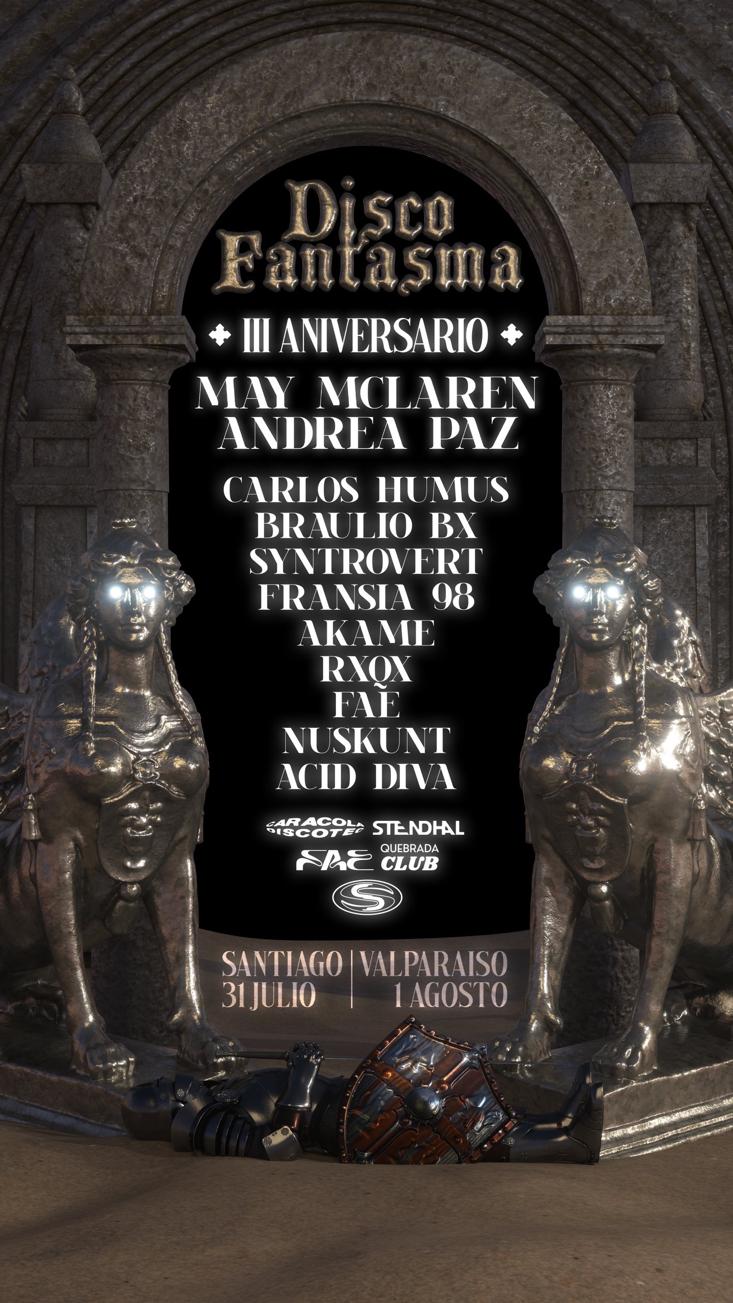 DISCO FANTASMA ANIVERSARIO x TUESDAY
