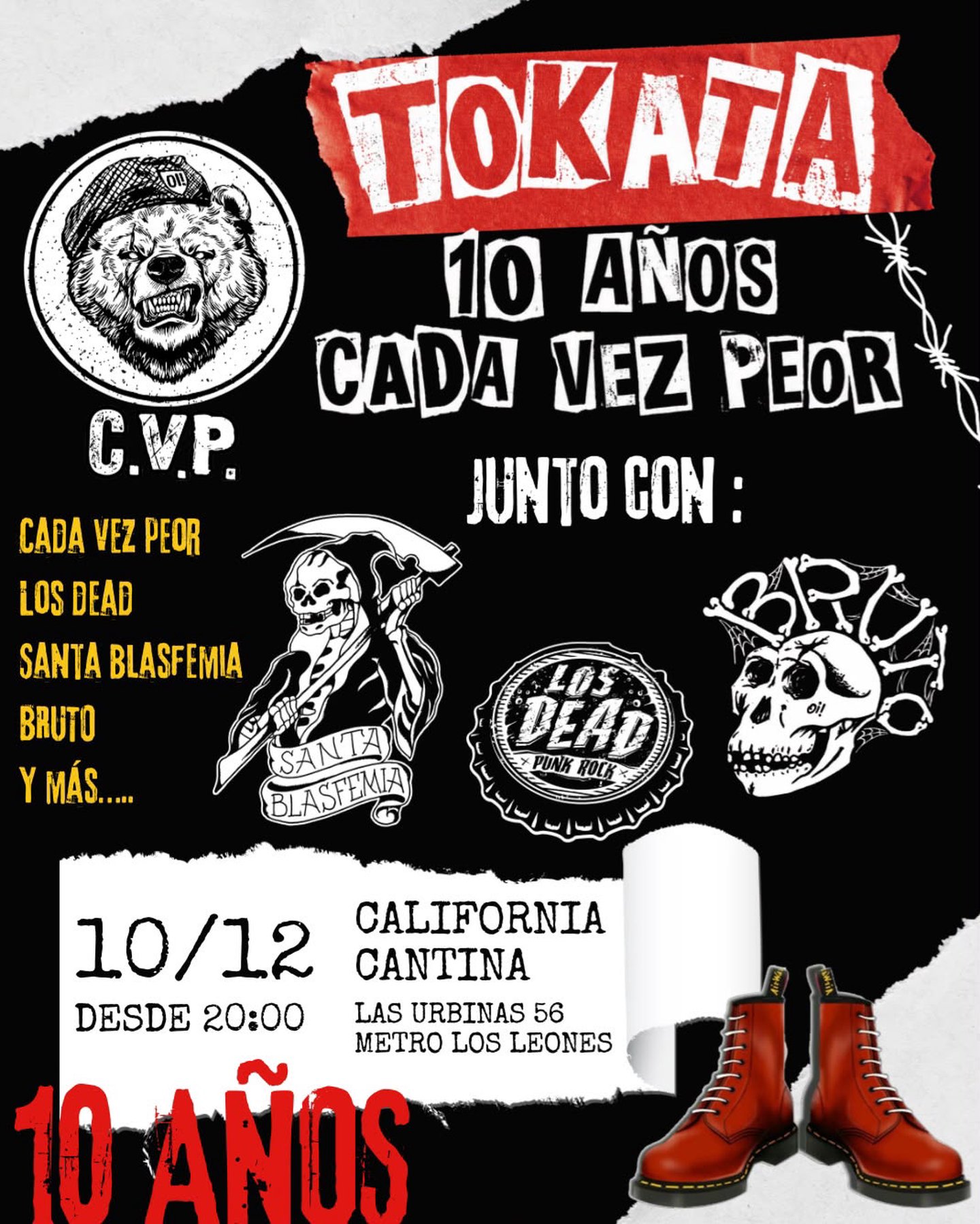 10 AÑOS CADA VEZ PEOR