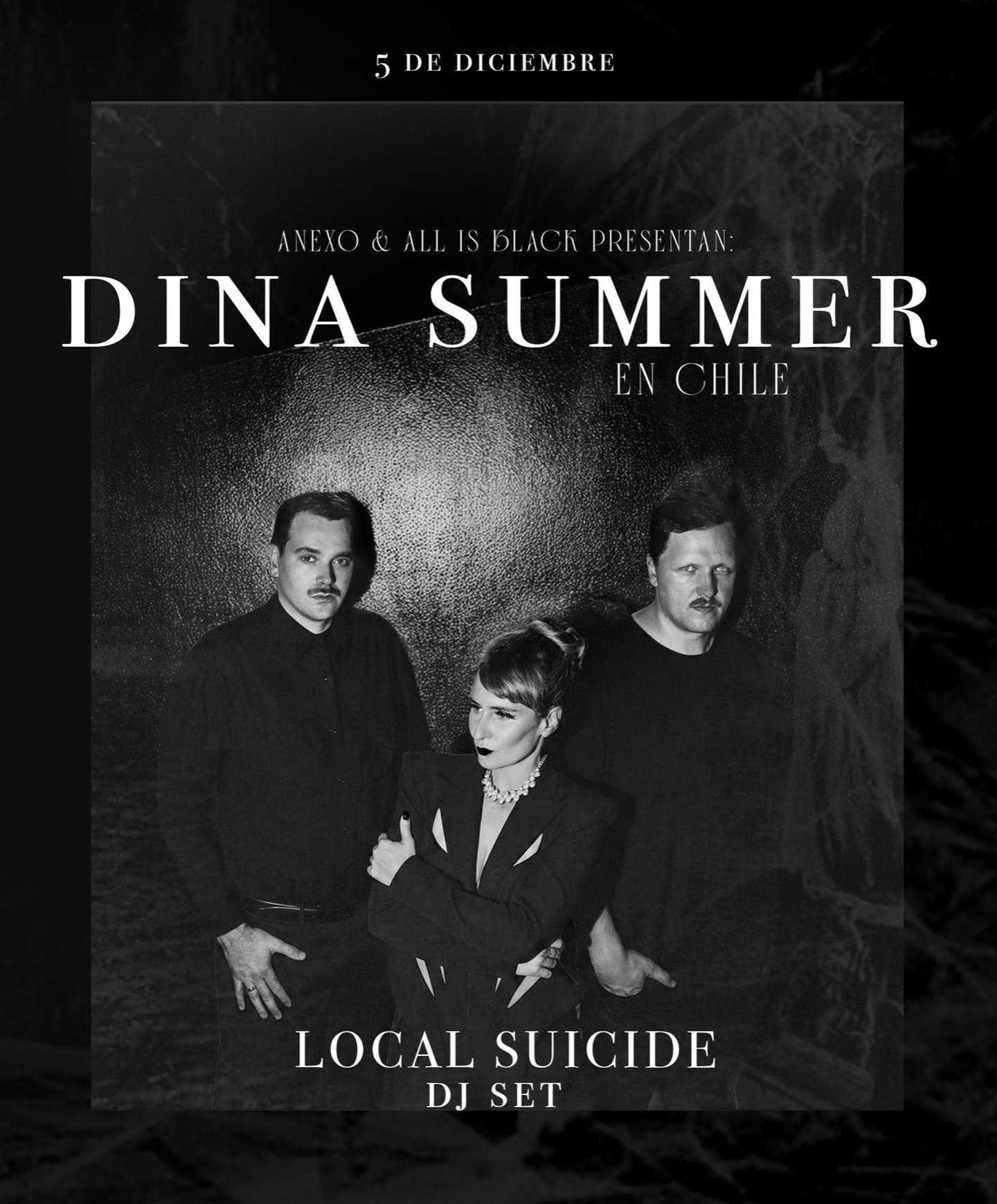 ANEXO & ALLISBLACK presentan a DINA SUMMER Y LOCAL SUICIDE