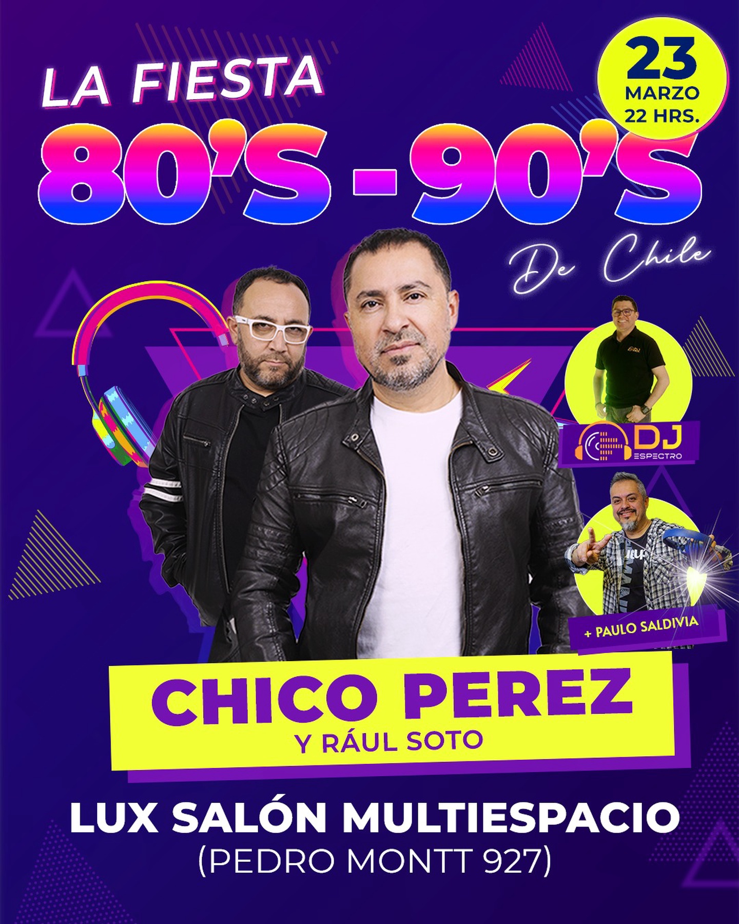 La Fiesta 80s - 90s de Chile: Tercera Versión