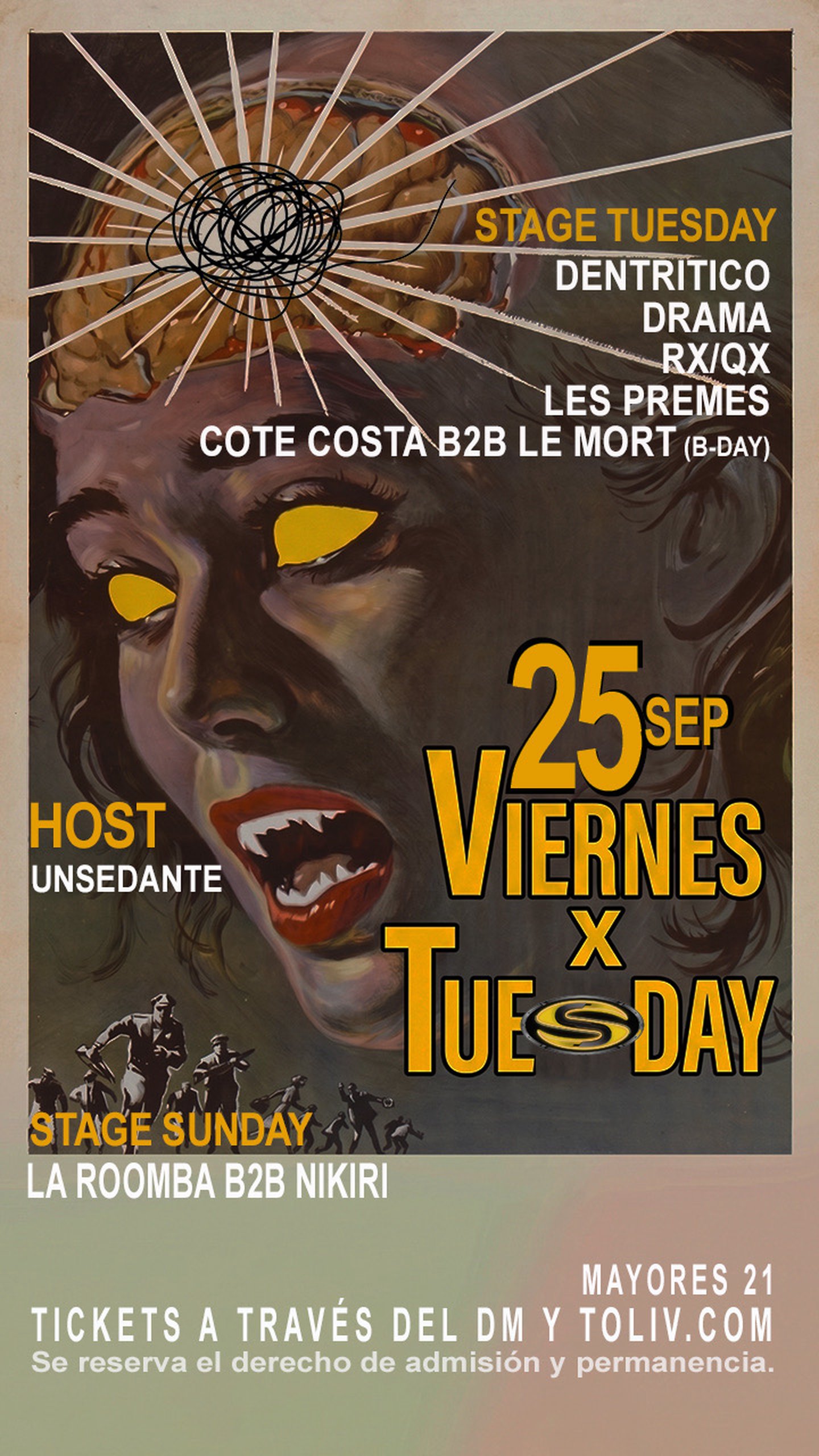 VIERNES X TUESDAY