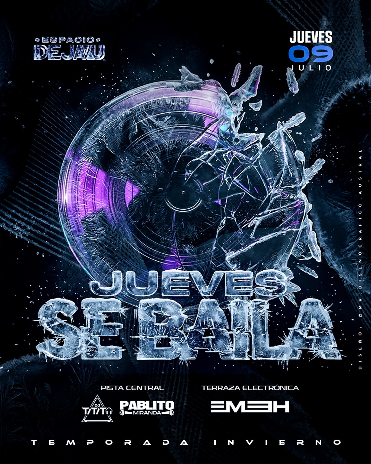 ESPACIO DEJAVU -  JUEVES TEMPORADA INVIERNO ❄️ 😎
