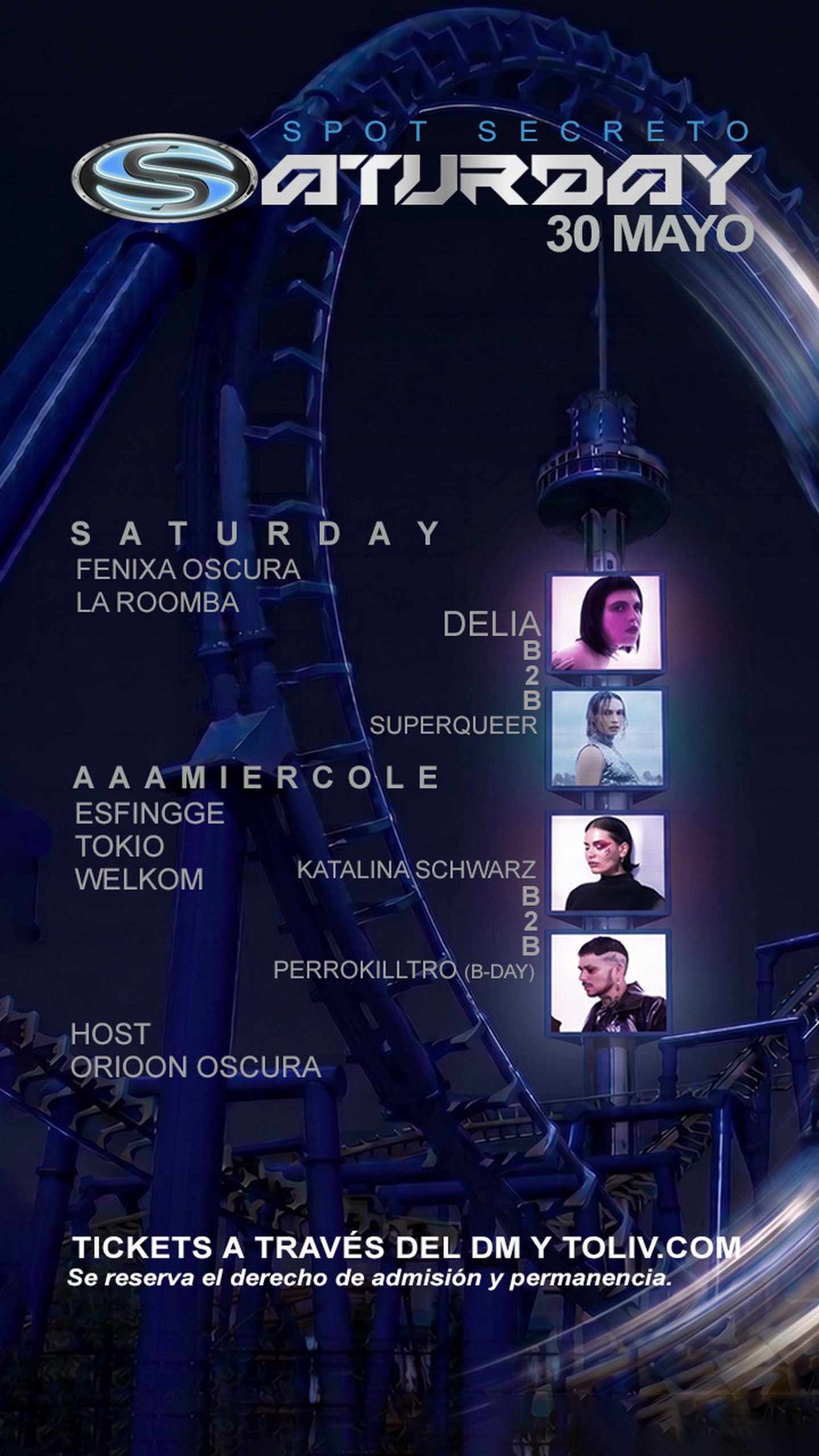 SATURDAY X AAAMIERCOLE