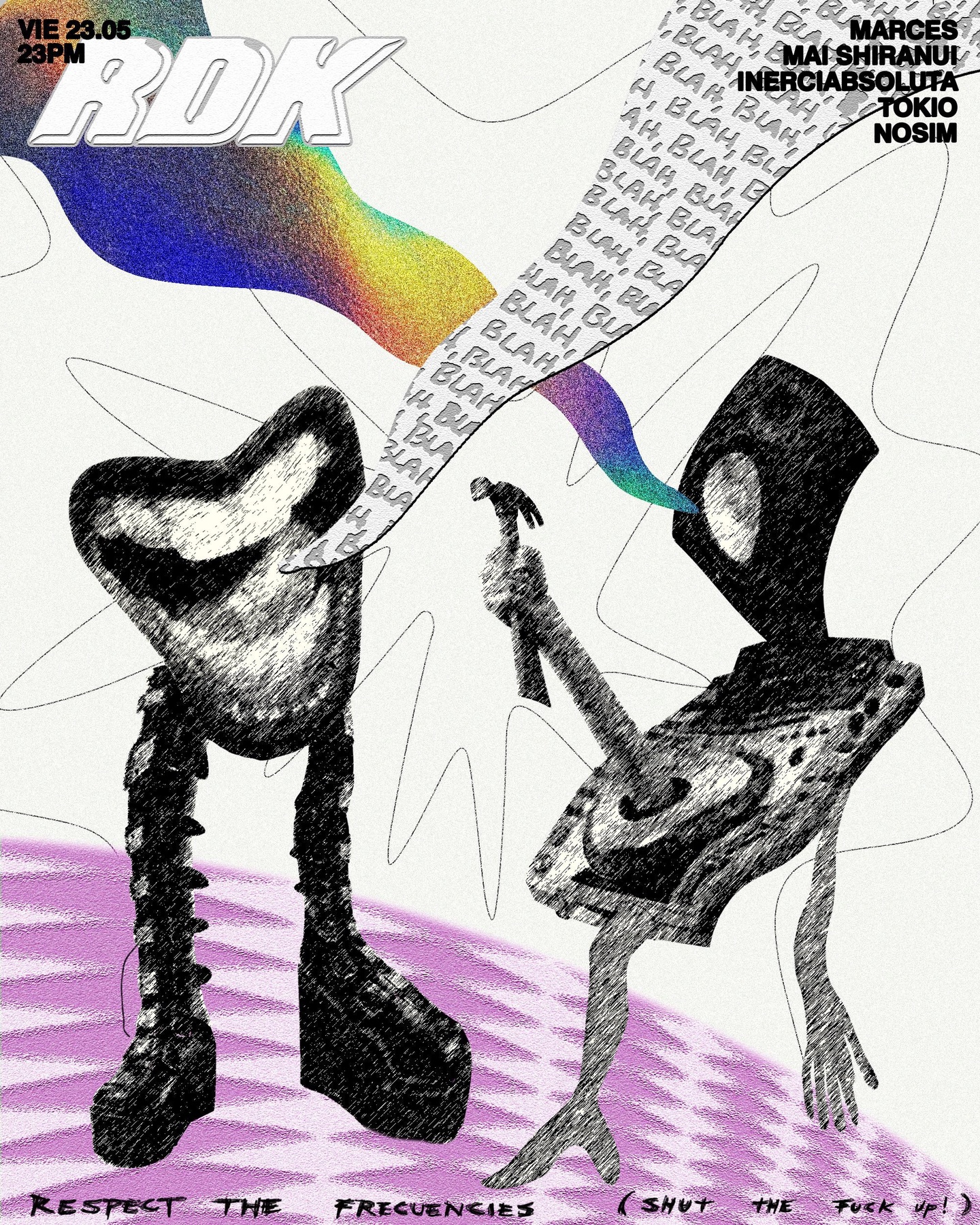 RESPECT THE FREQUENCIES (shut the fuck up)