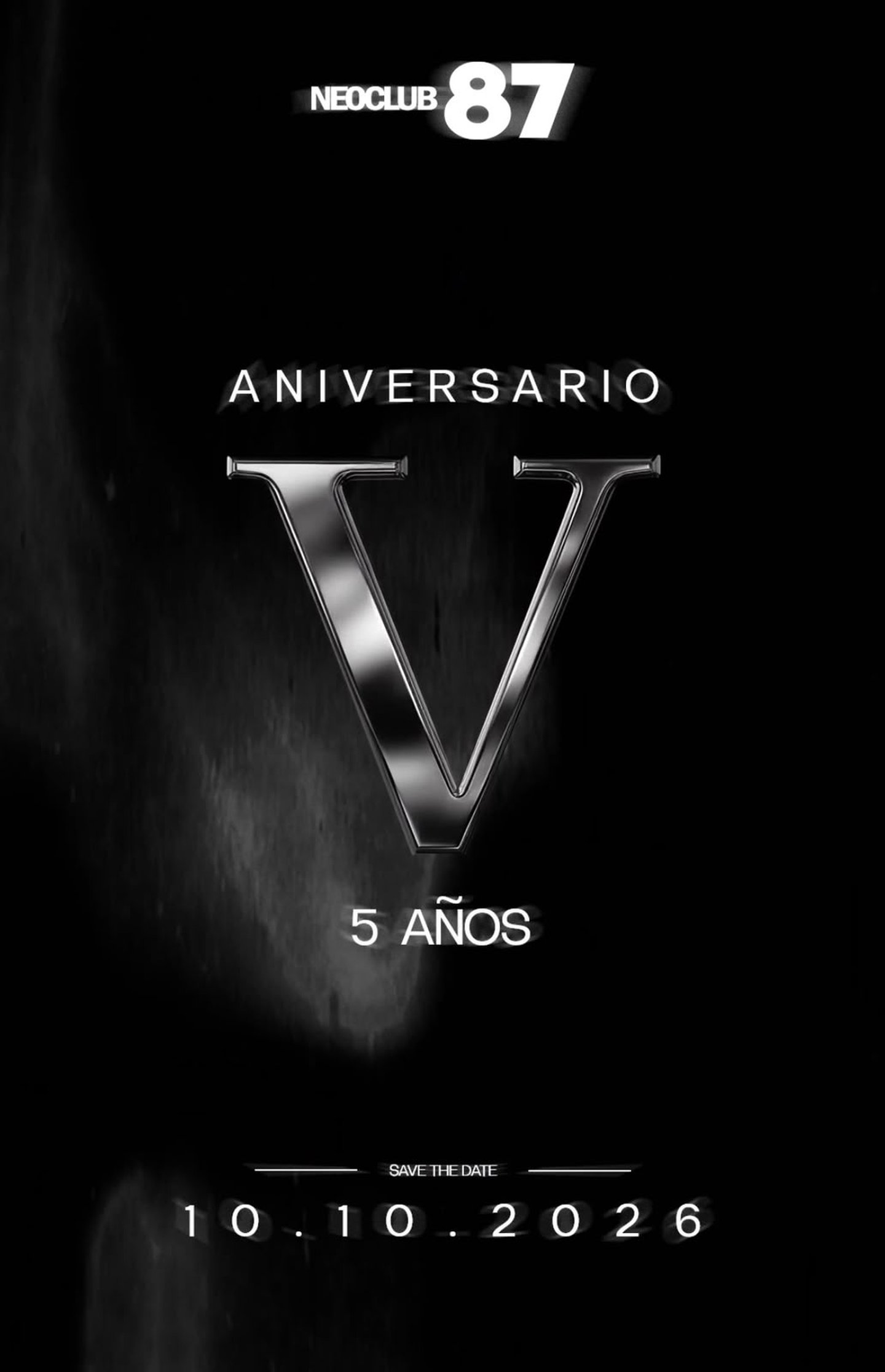 ANIVERSARIO 5 AÑOS x NEOCLUB 87