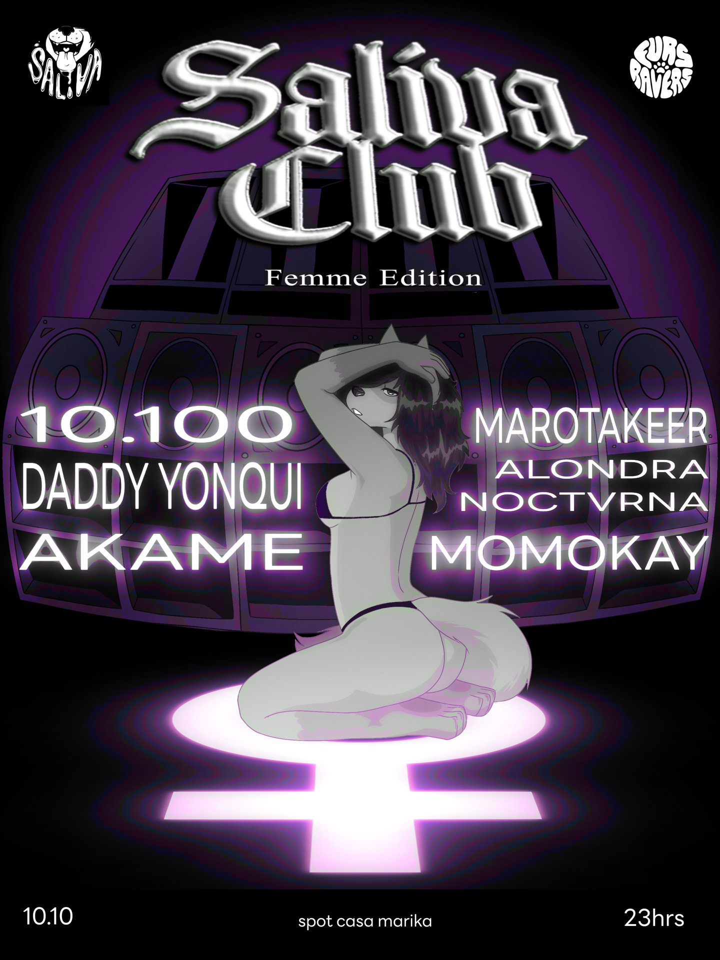 Saliva Club Femme Edition 🫦