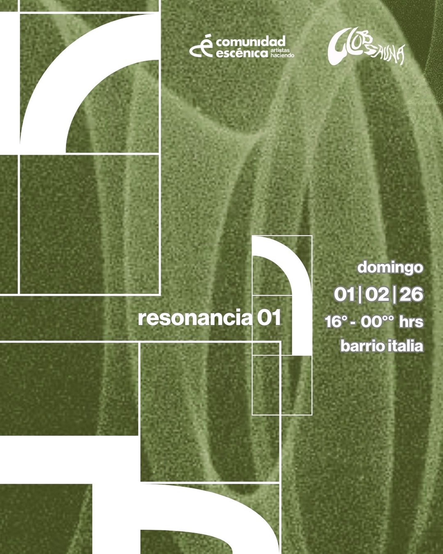 RESONANCIA 01 x Club Sauna & Comunidad Escénica