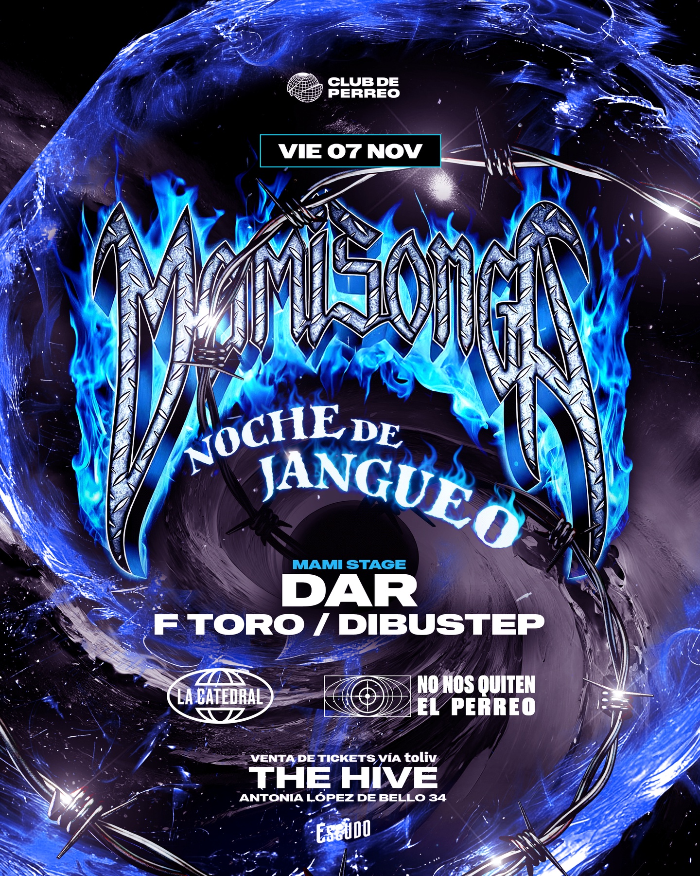 MAMISONGA / VIE 7 NOV / THE HIVE