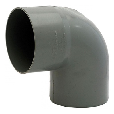 Codo PVC Sanitario Gris 40mm - PVC en Rukafe Ferreteria Ñuñoa Ñuñoa